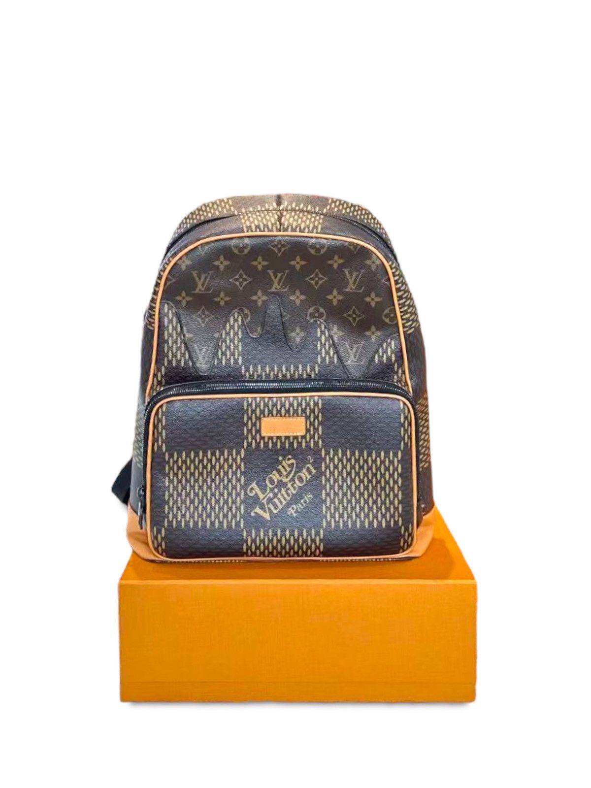 Louis Vuitton × Nigo Louis Vuitton × Nigo Giant Damier Campus Backpack Size ONE SIZE - 1 Thumbnail