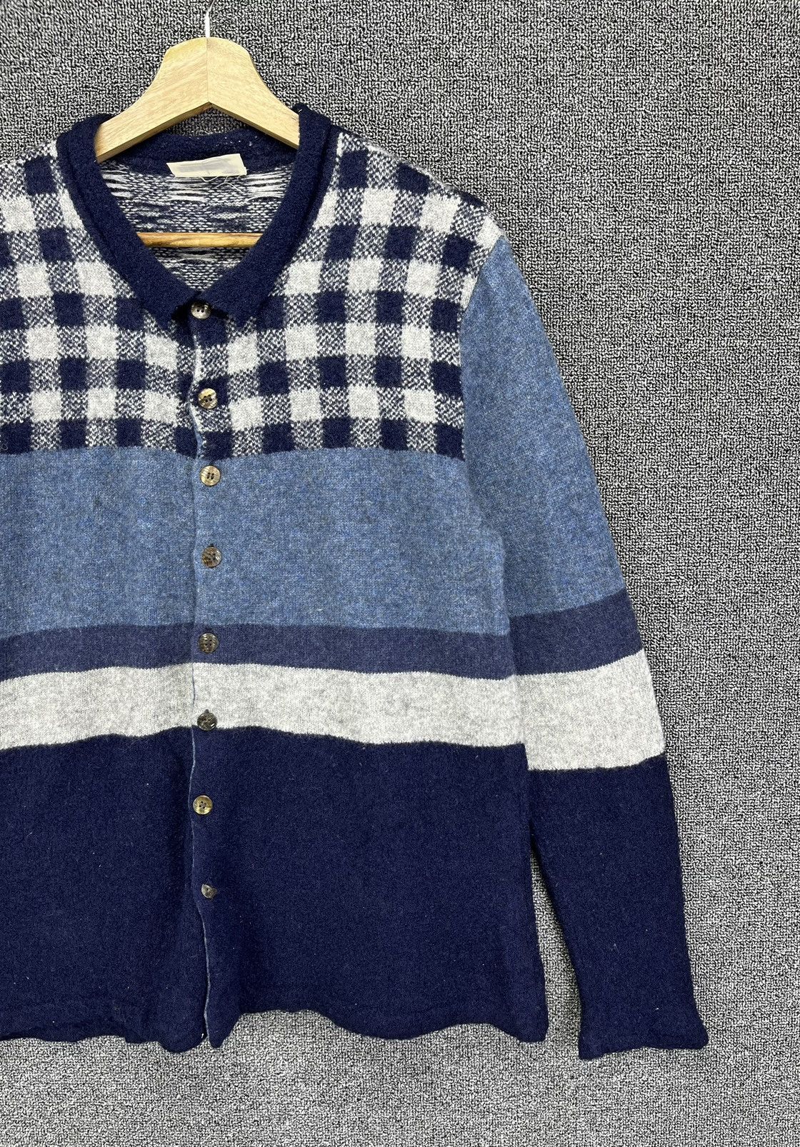Issey Miyake Issey Miyake Hai Sporting Gear Rare Wool Cardigan Jacket Size M / US 6-8 / IT 42-44 - 6 Thumbnail