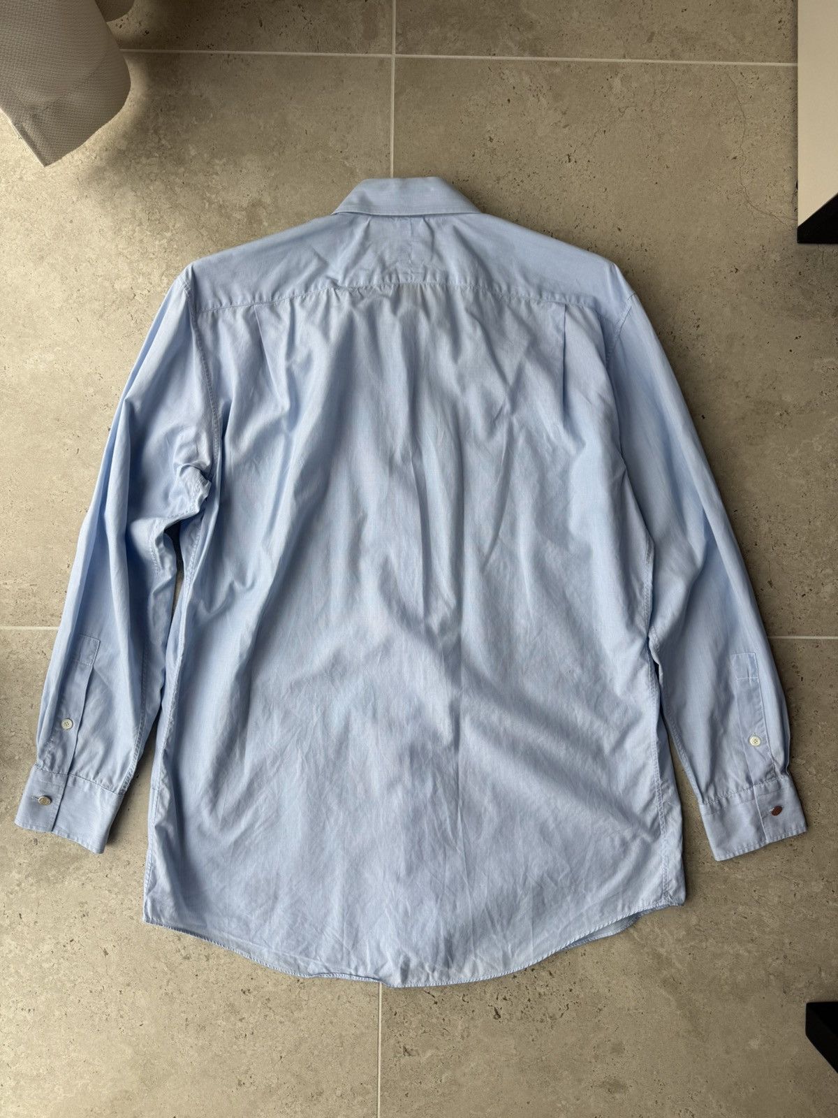 Hermes Vintage Hermes Shirts Button Ups M Size US M / EU 48-50 / 2 - 2 Thumbnail