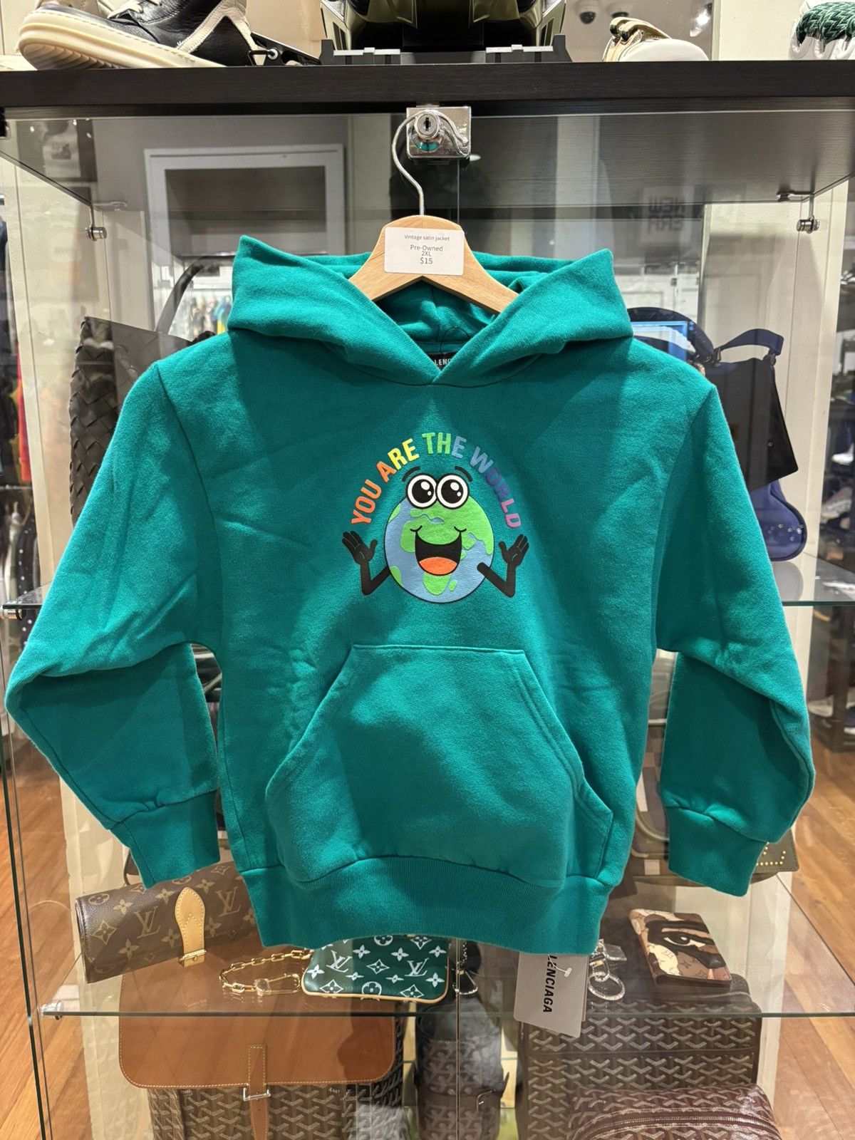 Balenciaga Balenciaga Kids ‘You Are The World’ Hoodie Size US XS / EU 42 / 0 - 1 Thumbnail