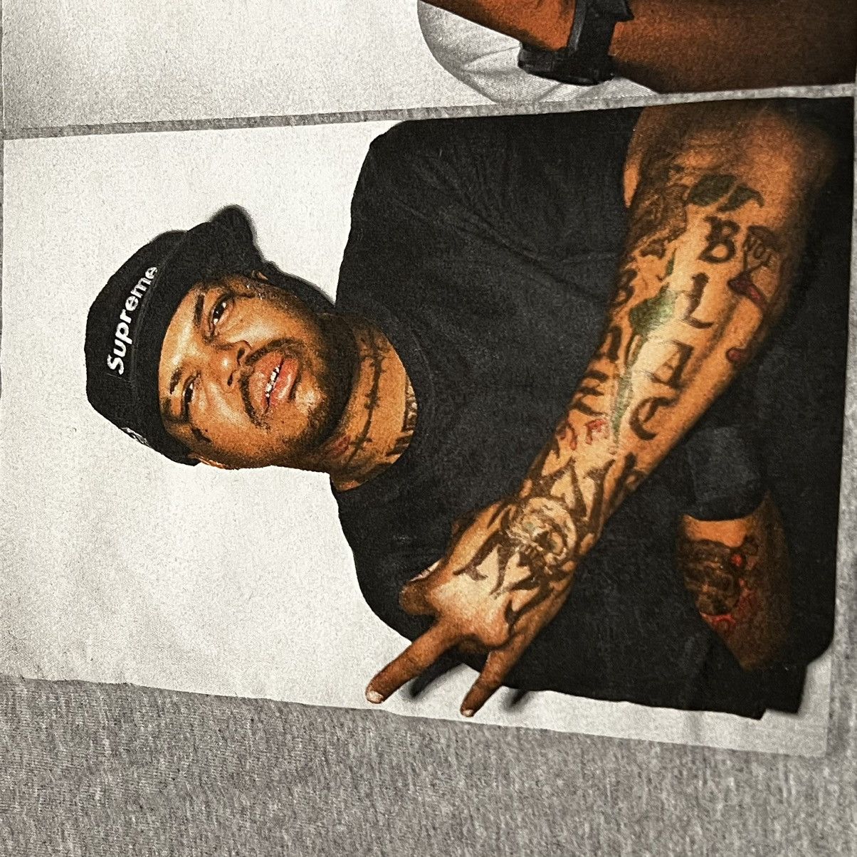 Supreme Supreme Three Six Mafia Photo Tee Juicy J Photo tee Size US XL / EU 56 / 4 - 13 Thumbnail
