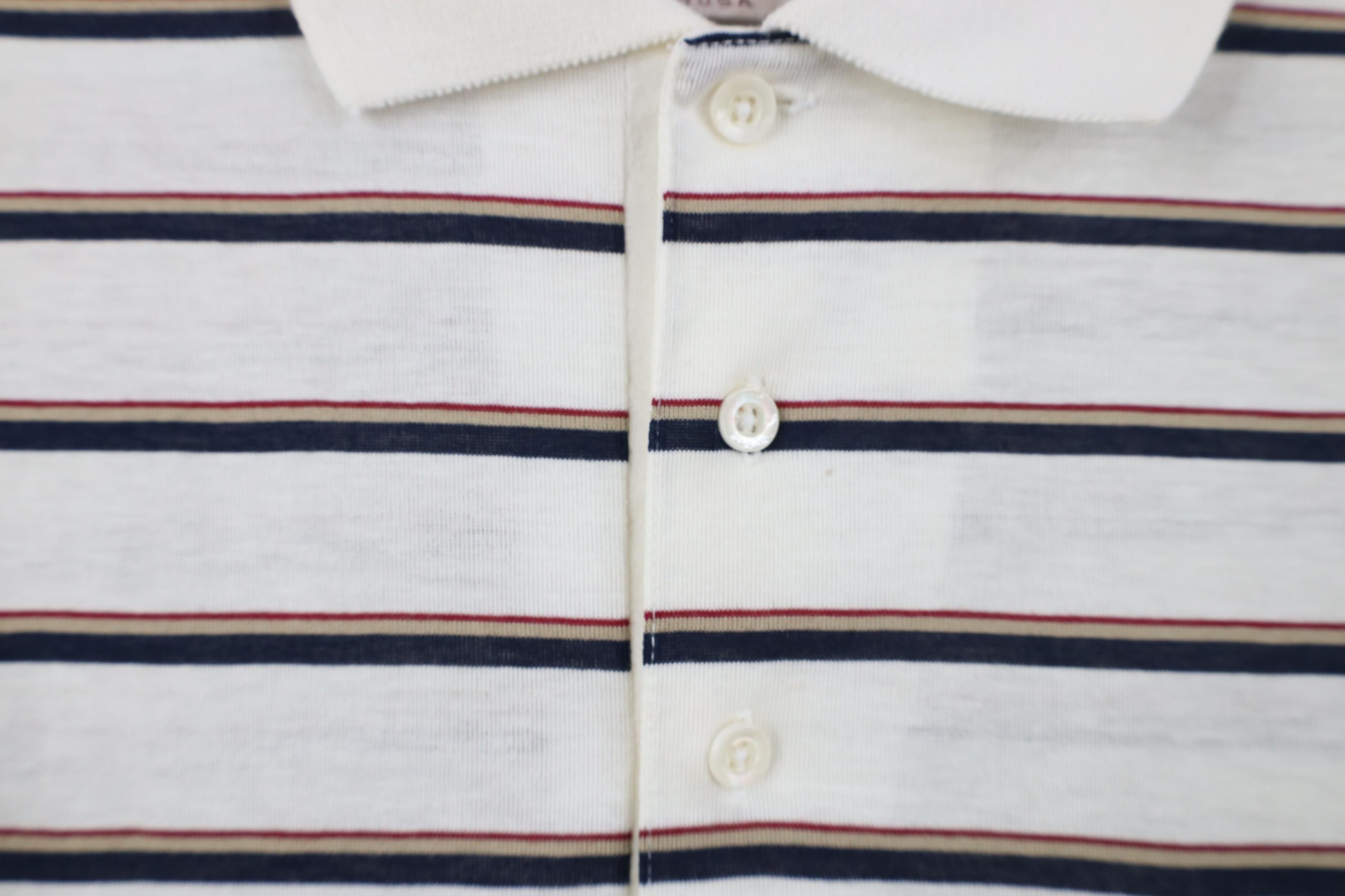 Vintage Vintage 70s 80s Streetwear Cotton Knit Golf Polo Shirt USA Size US XL / EU 56 / 4 - 5 Thumbnail