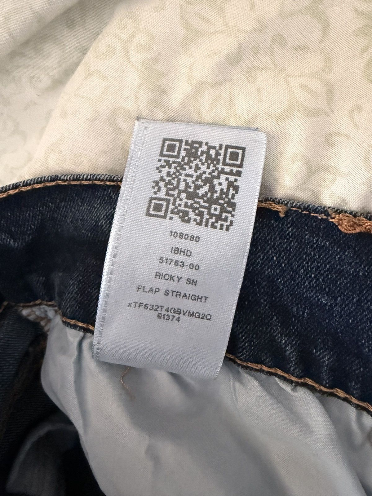 True Religion True religion RICKY SN FLAP STRAIGHT jeans Size US 34 / EU 50 - 6 Thumbnail
