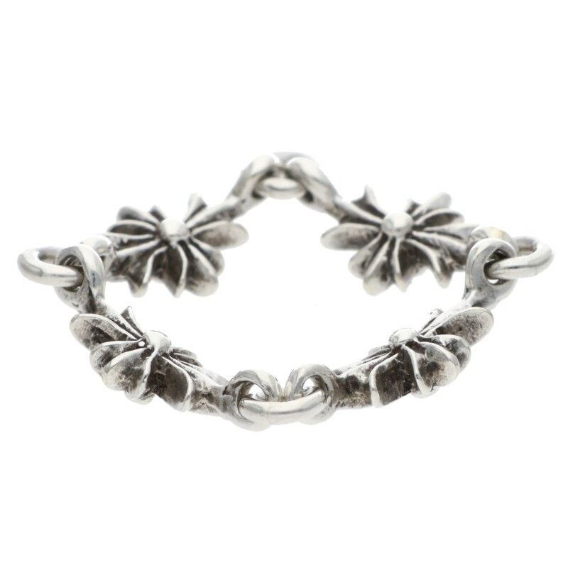 Chrome Hearts Chrome Hearts No 13 Tiny ECH Plus Silver Ring Size ONE SIZE - 4 Thumbnail