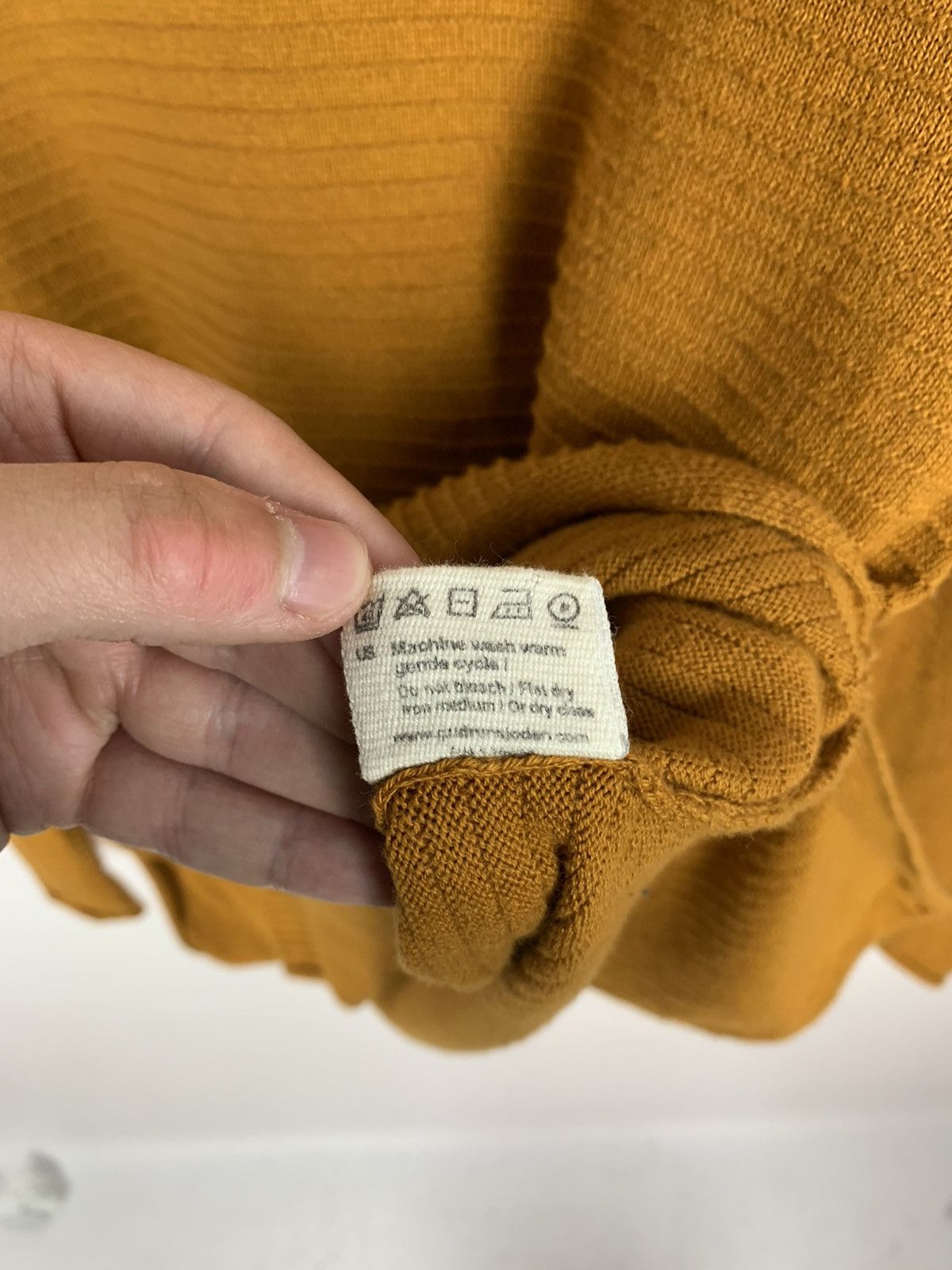 Gudrun Sjoden Gudrun Sjoden Avant Garde V-Neck Knit Sweater Size S Y2K Size S / US 4 / IT 40 - 9 Thumbnail