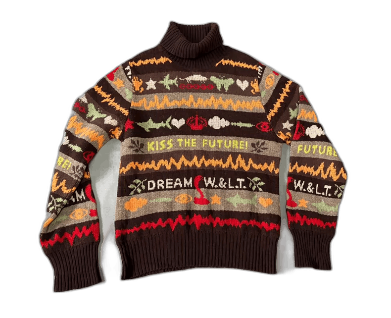Walter Van Beirendonck Vintage Walter van Beirendonck Knitted Sweater-2506 Size L / US 10 / IT 46 - 1 Thumbnail