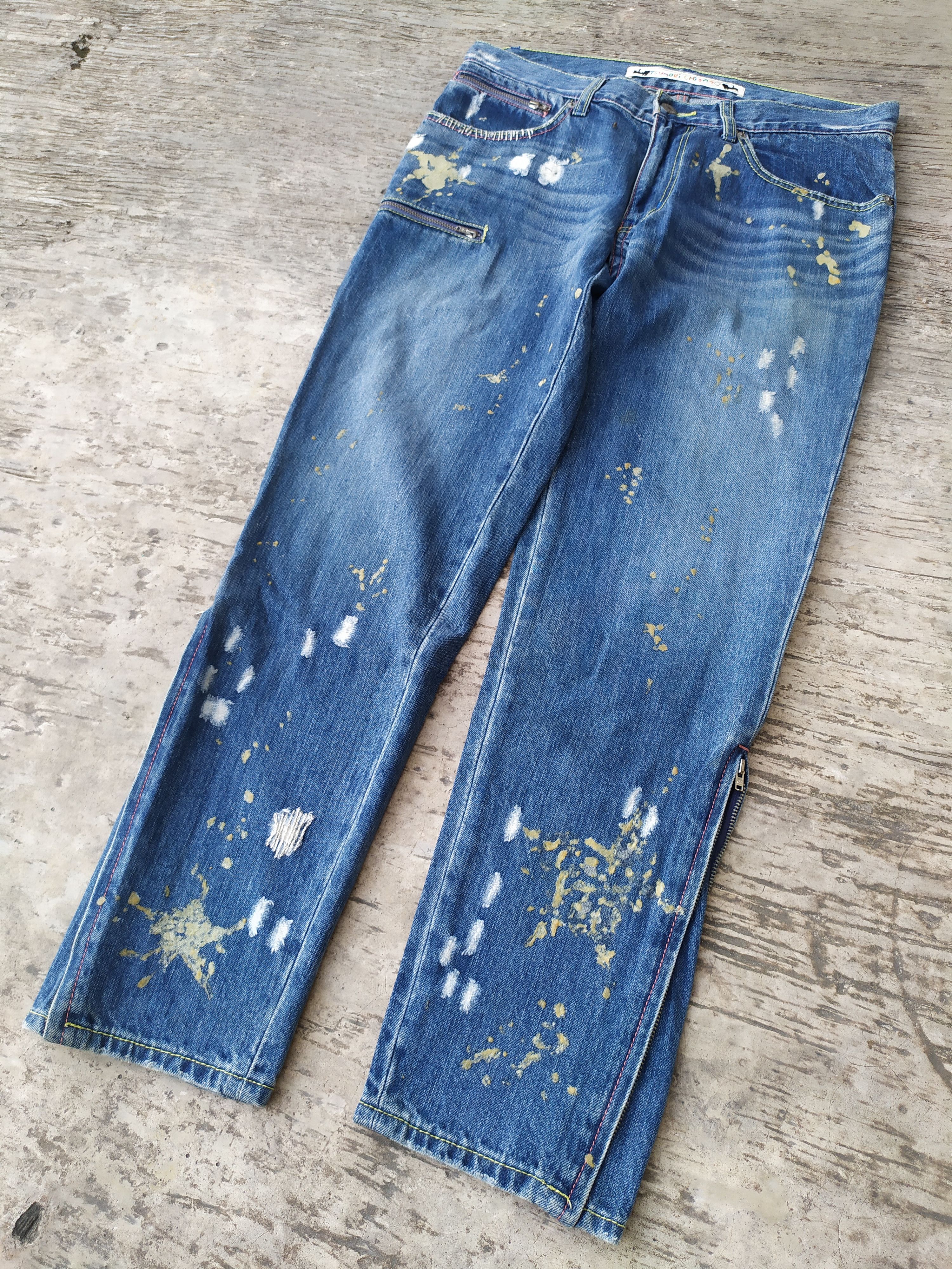 Issey Miyake × Tsumori Chisato Tsumori Chisato Issey Miyake Zipper Jeans Size US 32 / EU 48 - 3 Thumbnail