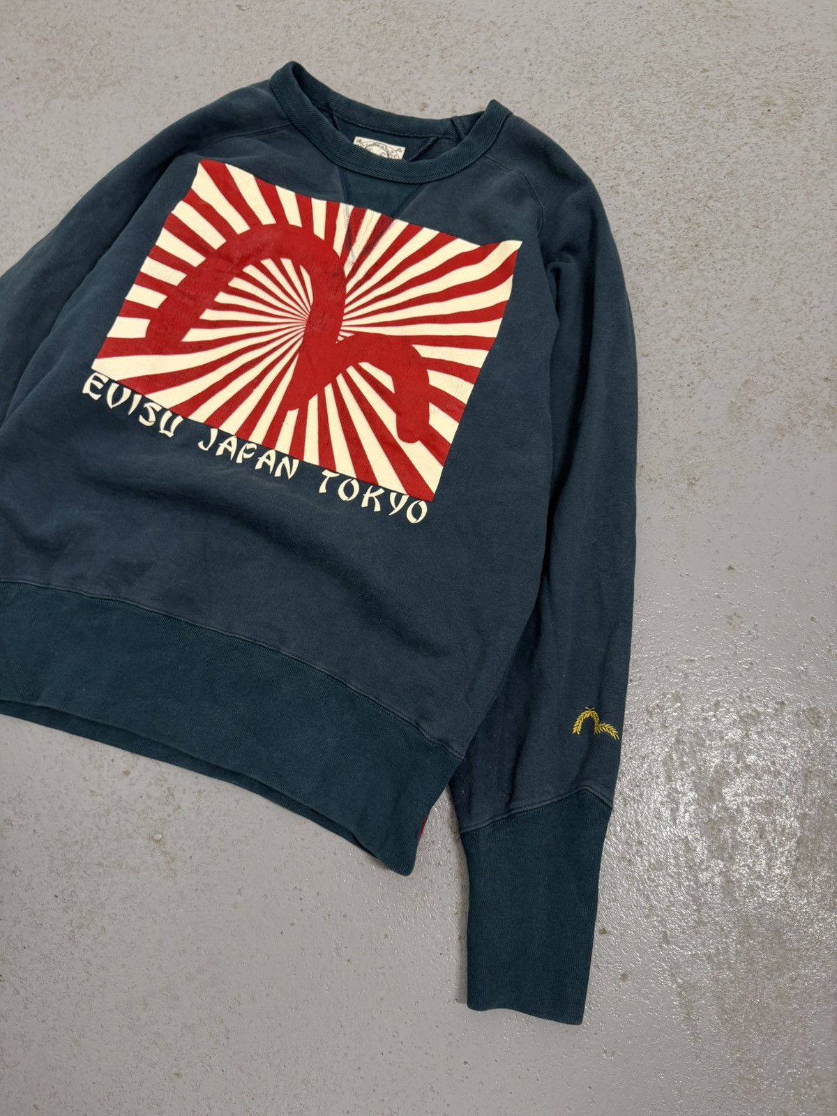 Evisu Evisu Logo Sweatshirt Size US M / EU 48-50 / 2 - 2 Thumbnail
