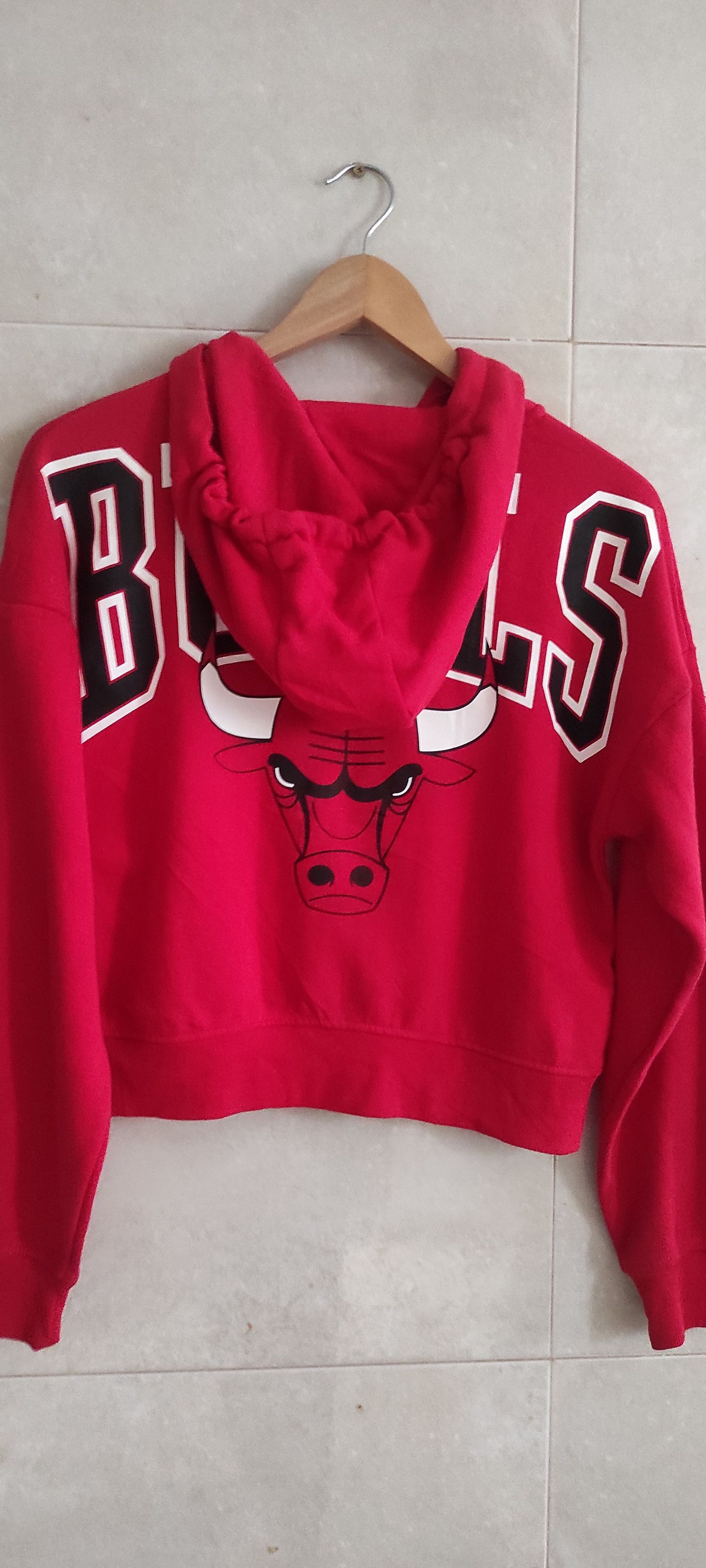 NBA Vintage Y2K Chicago Bulls Hoodie Red NBA Adult Sweatshirt Size M / US 6-8 / IT 42-44 - 14 Thumbnail