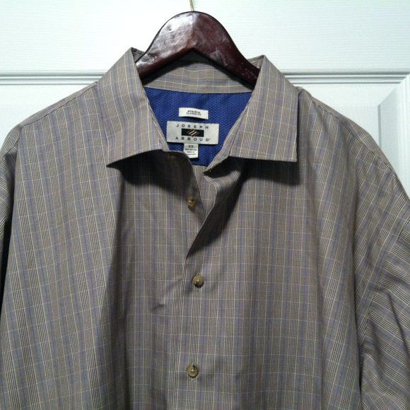 Joseph Abboud JOSEPH ABBOUD MEN'S BIG & TALL COTTON CASUAL SHIRT SIZE: 2X Size US XXL / EU 58 / 5 - 2 Thumbnail