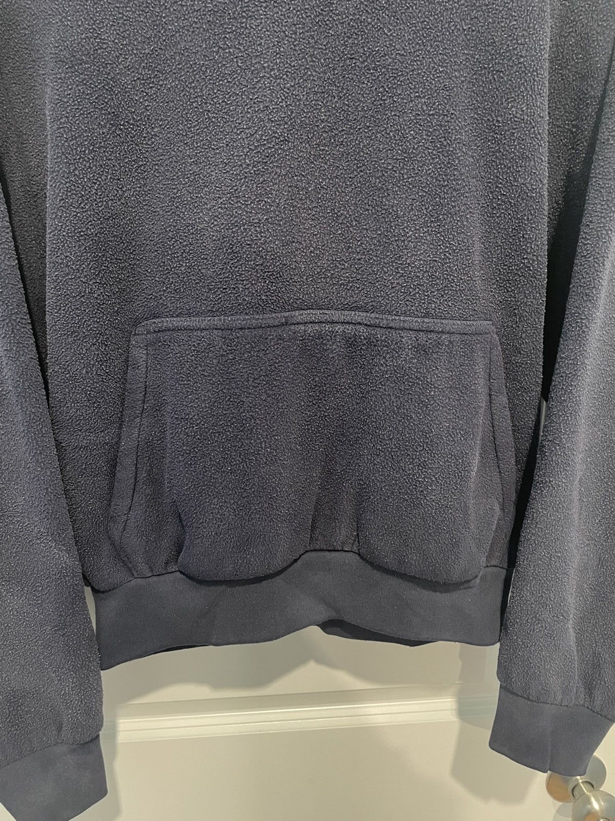 Yeezy Yeezy Gap Polar Fleece Hoodie Navy Size Medium (UNRELEASED) Size US M / EU 48-50 / 2 - 2 Thumbnail