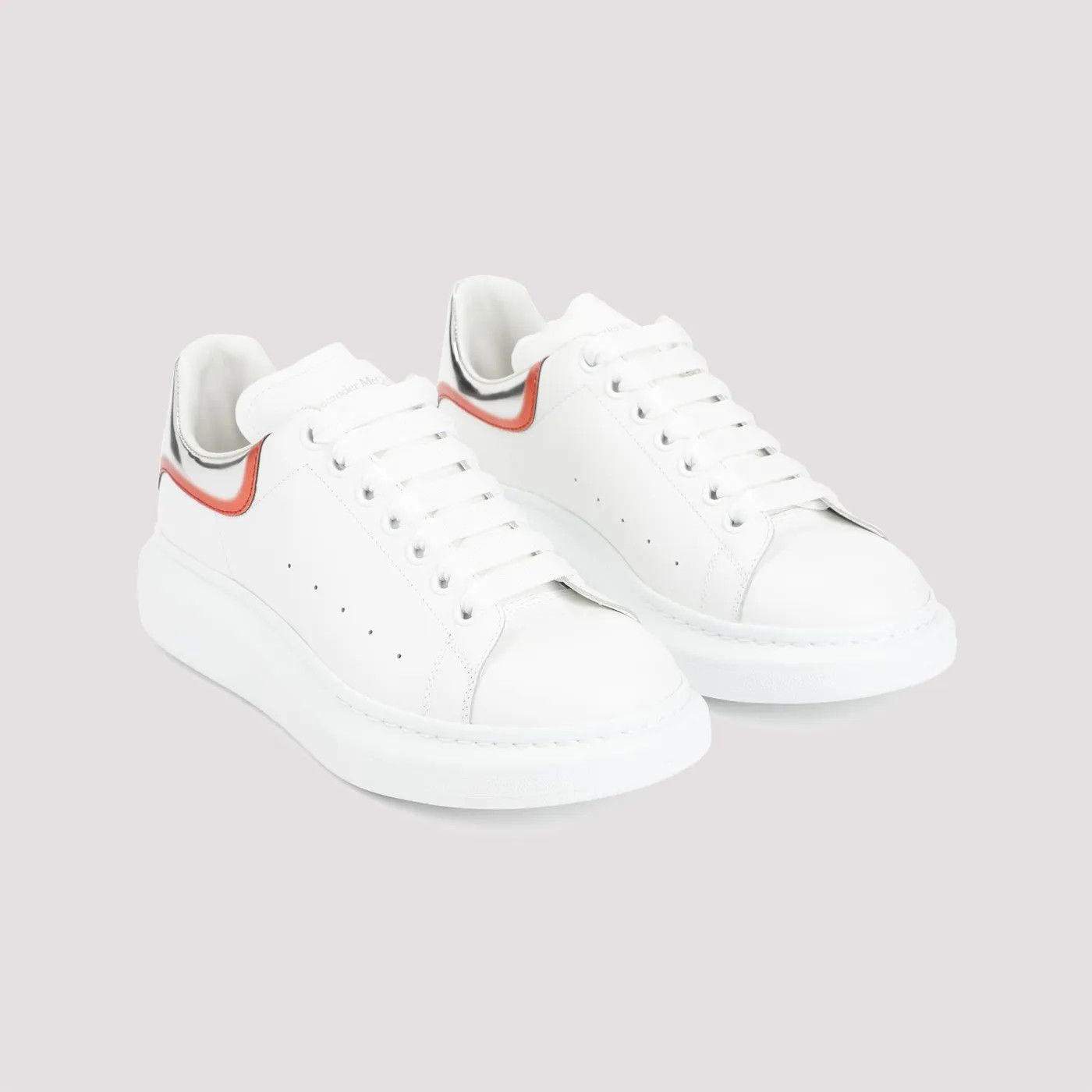 Alexander McQueen o1w1db10725 Oversized Sneaker in White Size US 11.5 / EU 44-45 - 3 Thumbnail