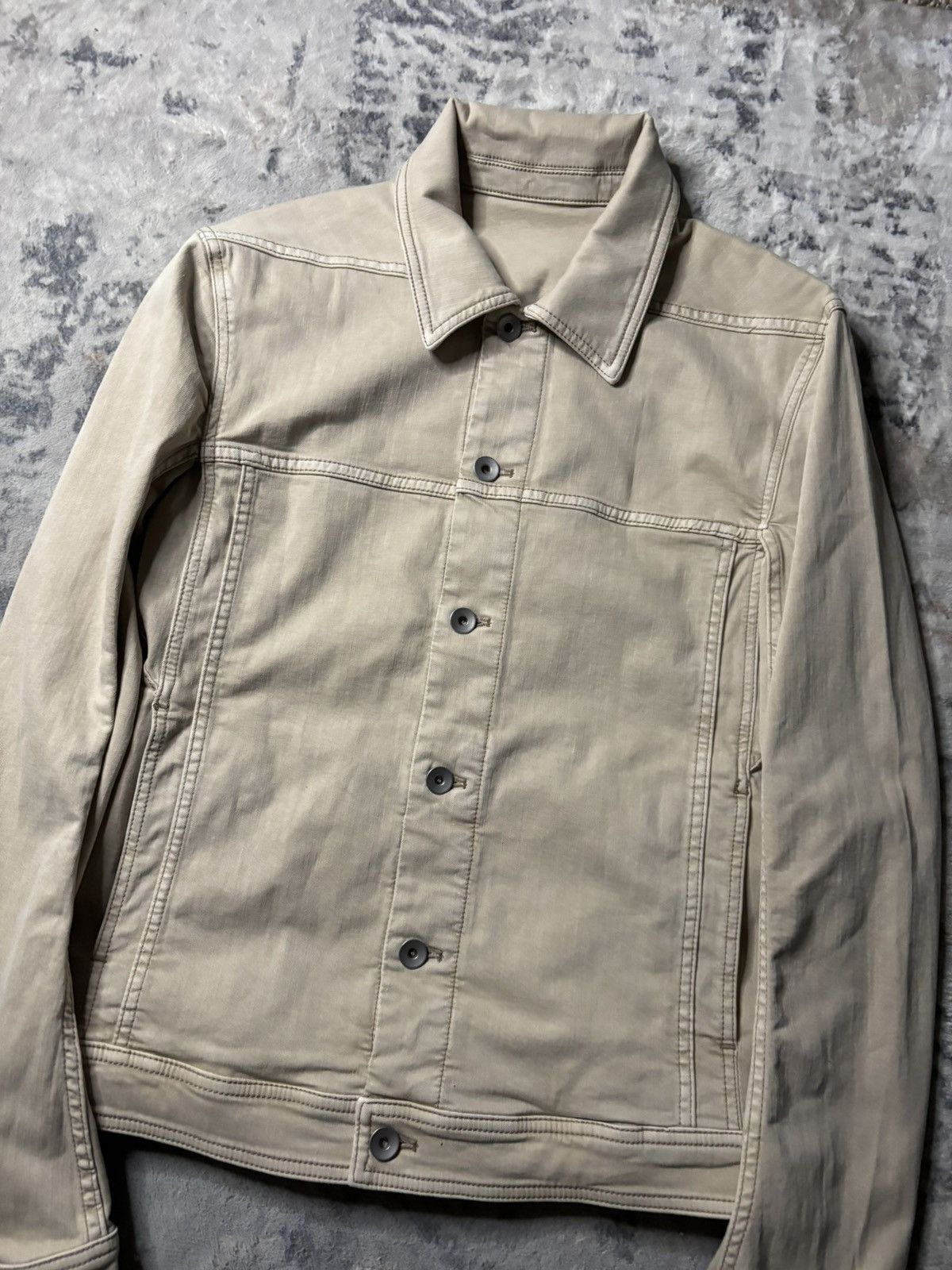 Rick Owens Rick Owens Mineral Denim Fogachine Worker Jacket Size US L / EU 52-54 / 3 - 2 Thumbnail