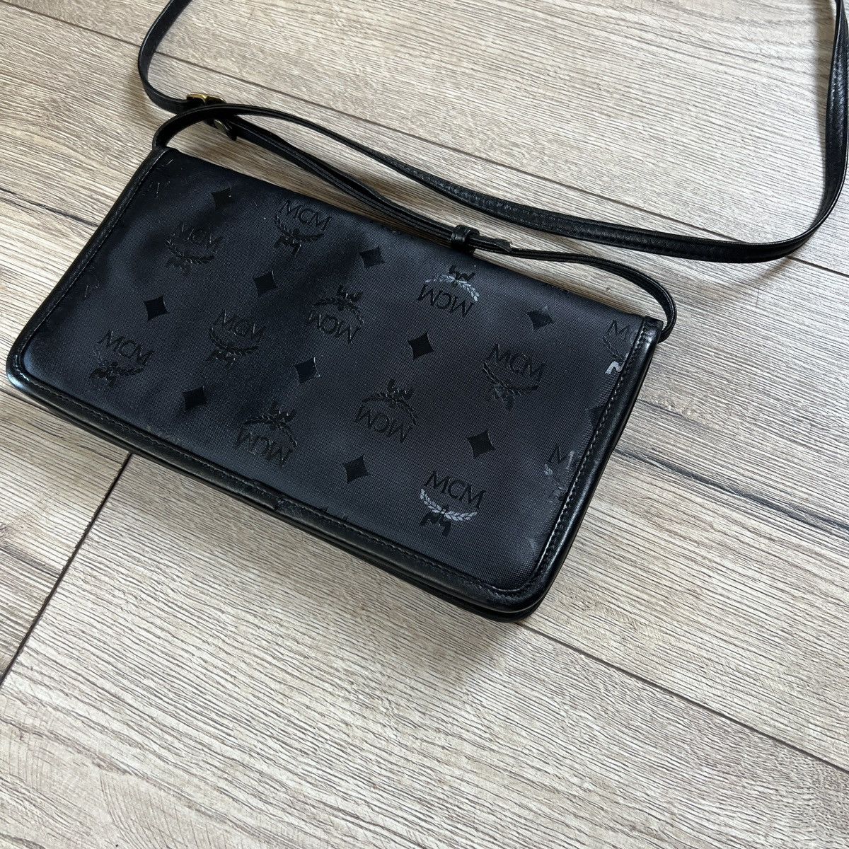 MCM × Vintage Vintage MCM Crossbody Bag Monogram Black West Germany Size ONE SIZE - 8 Thumbnail