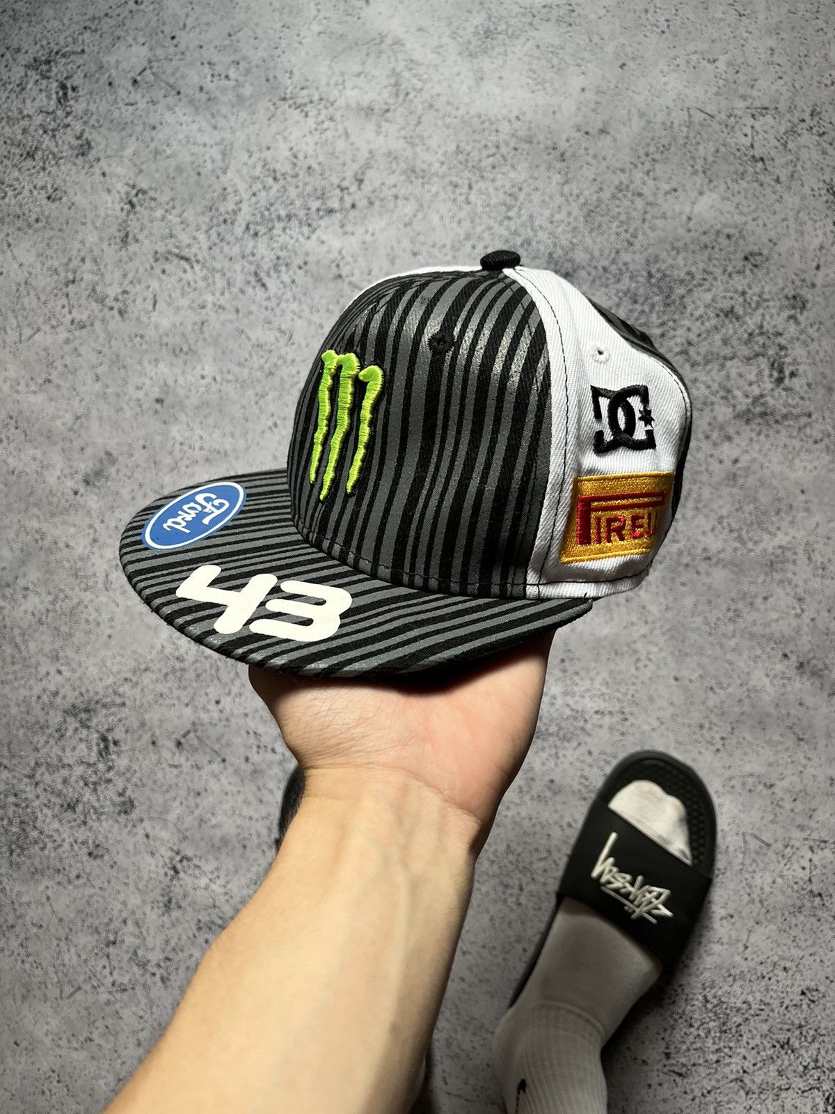 Dc Ford Pirelli RARE Ken Block Monster Ford Pirelli DC Fitted Hat Cap Racing Grailed