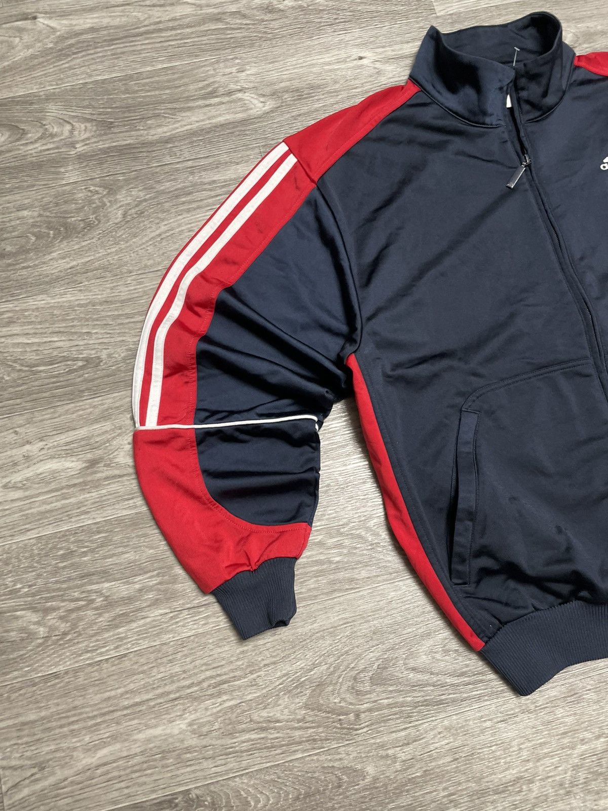 Adidas Vintage Adidas Track Jacket 3 Stripes 00s Size US S / EU 44-46 / 1 - 5 Thumbnail