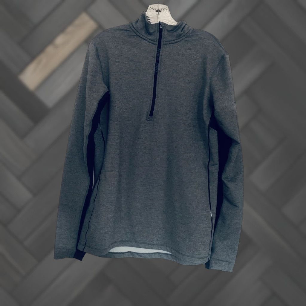 Nike WOMENS NIKE PRO HYPERWARM 1/2 ZIP LONG SLEEVE TRAINING TOP GREY 916972 SZ XL Size XL / US 12-14 / IT 48-50 - 1 Thumbnail