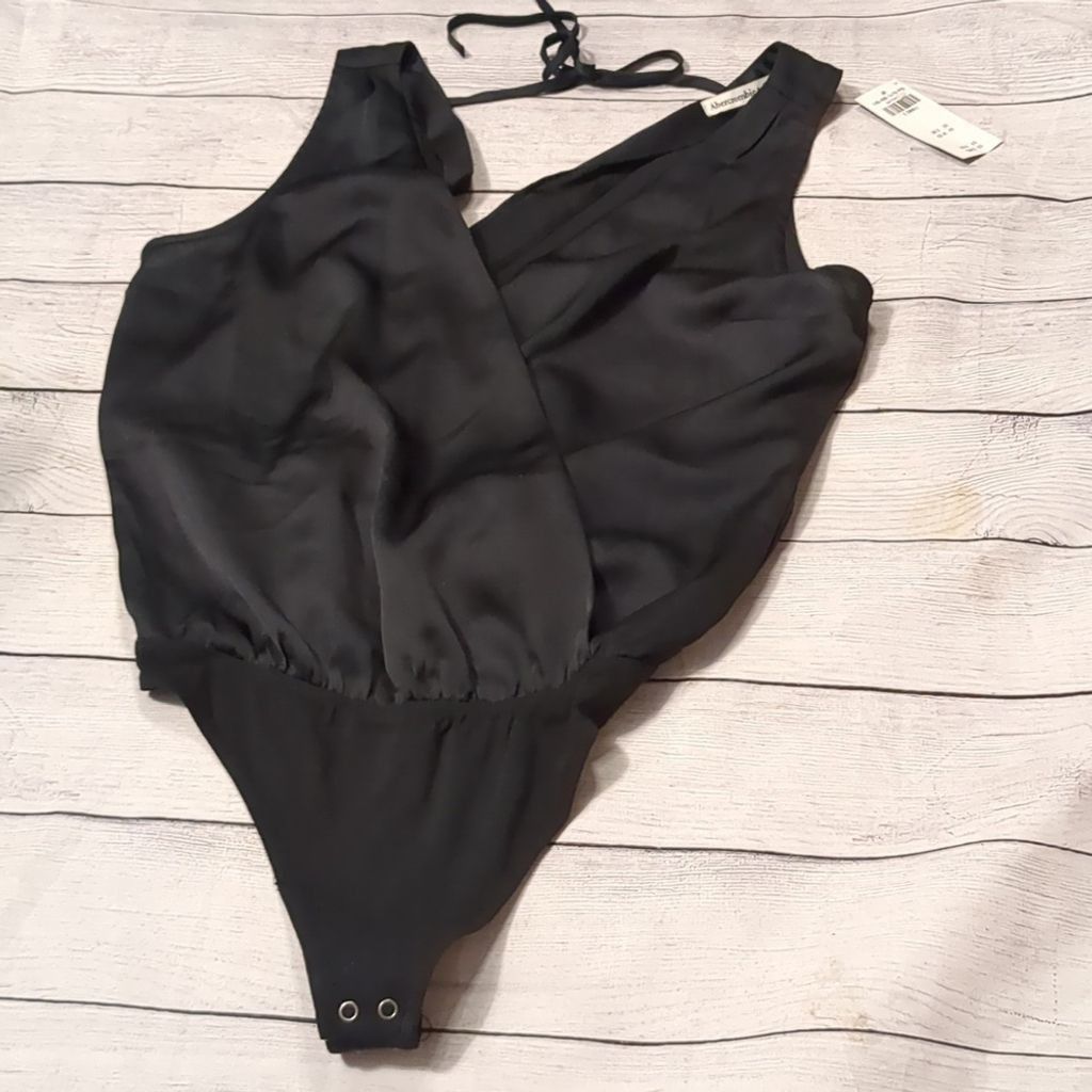 Abercrombie & Fitch Abercrombie & Fitch black bodysuit size XS Size XS / US 0-2 / IT 36-38 - 1 Thumbnail