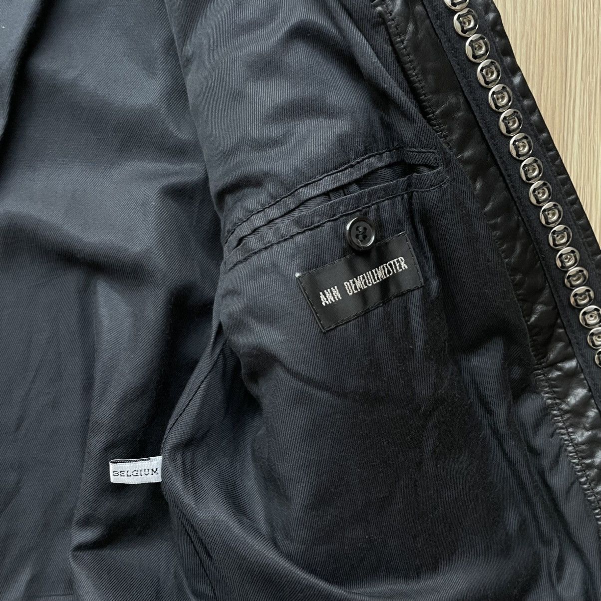 Ann Demeulemeester Ann demeulemeester leather jacket Size US L / EU 52-54 / 3 - 7 Thumbnail