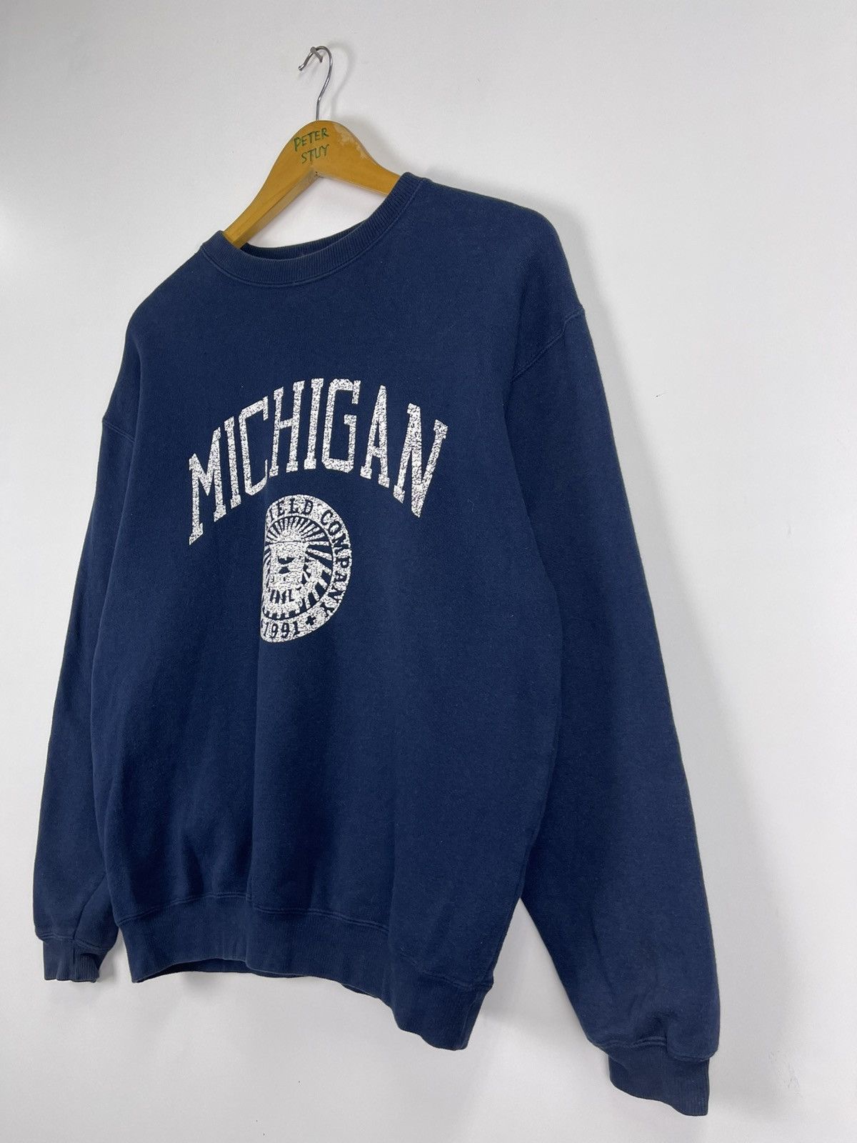 Vintage Vintage Michigan Sweatshirt Size US L / EU 52-54 / 3 - 4 Thumbnail