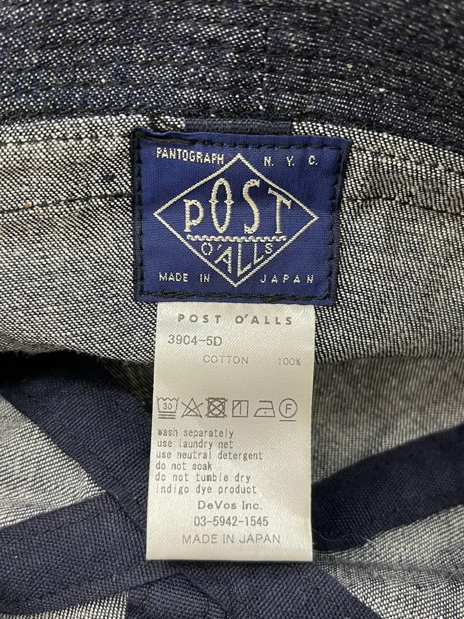Post Overalls Post Overalls Denim Bucket Hat Size ONE SIZE - 2 Thumbnail