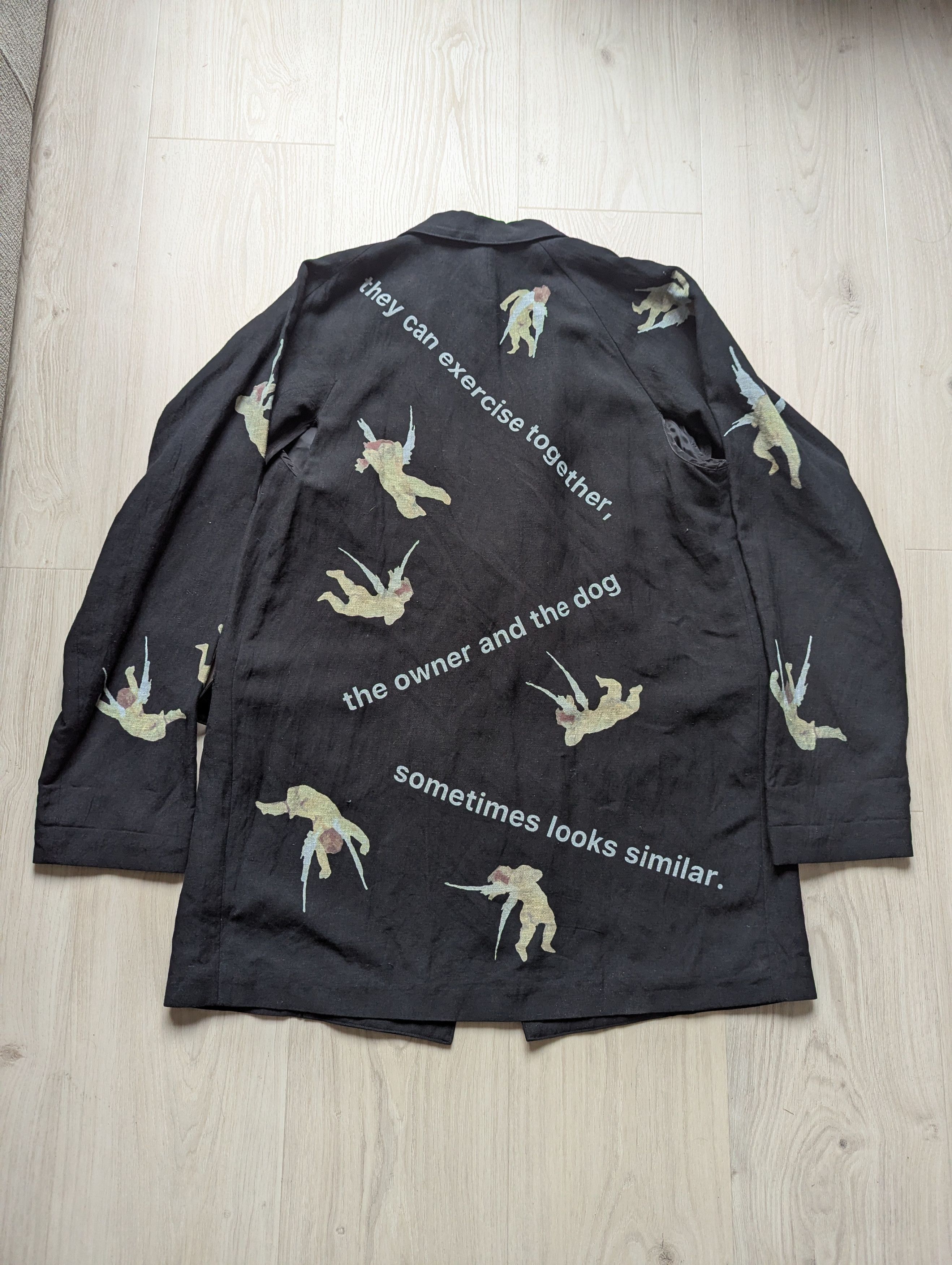 Yohji Yamamoto Yohji Yamamoto pour homme angel patern jacket Size US L / EU 52-54 / 3 - 7 Thumbnail