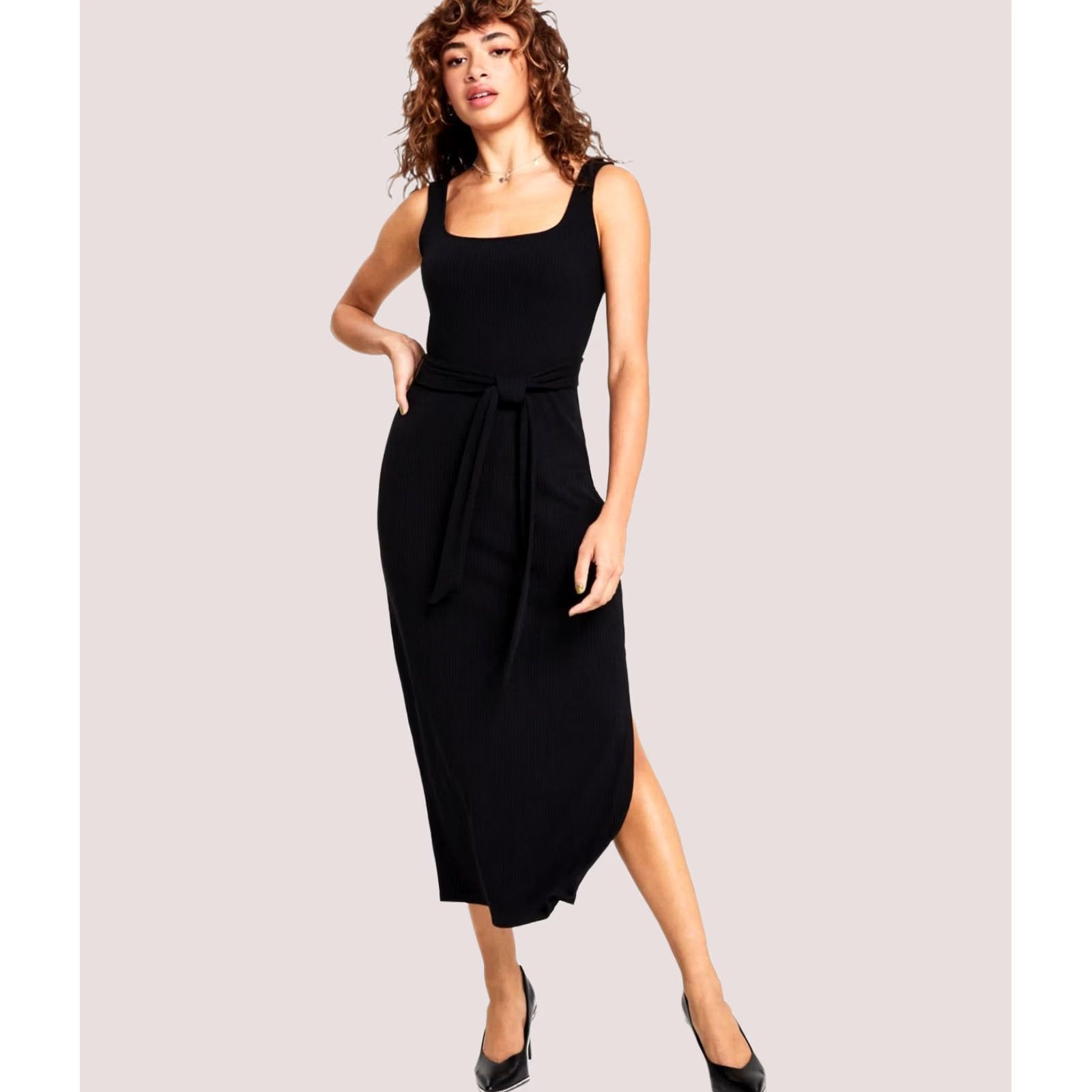 bar iii dress black Bar Iii Women's Belted Strapless Midi Dress, Macy's Exclusive In Black