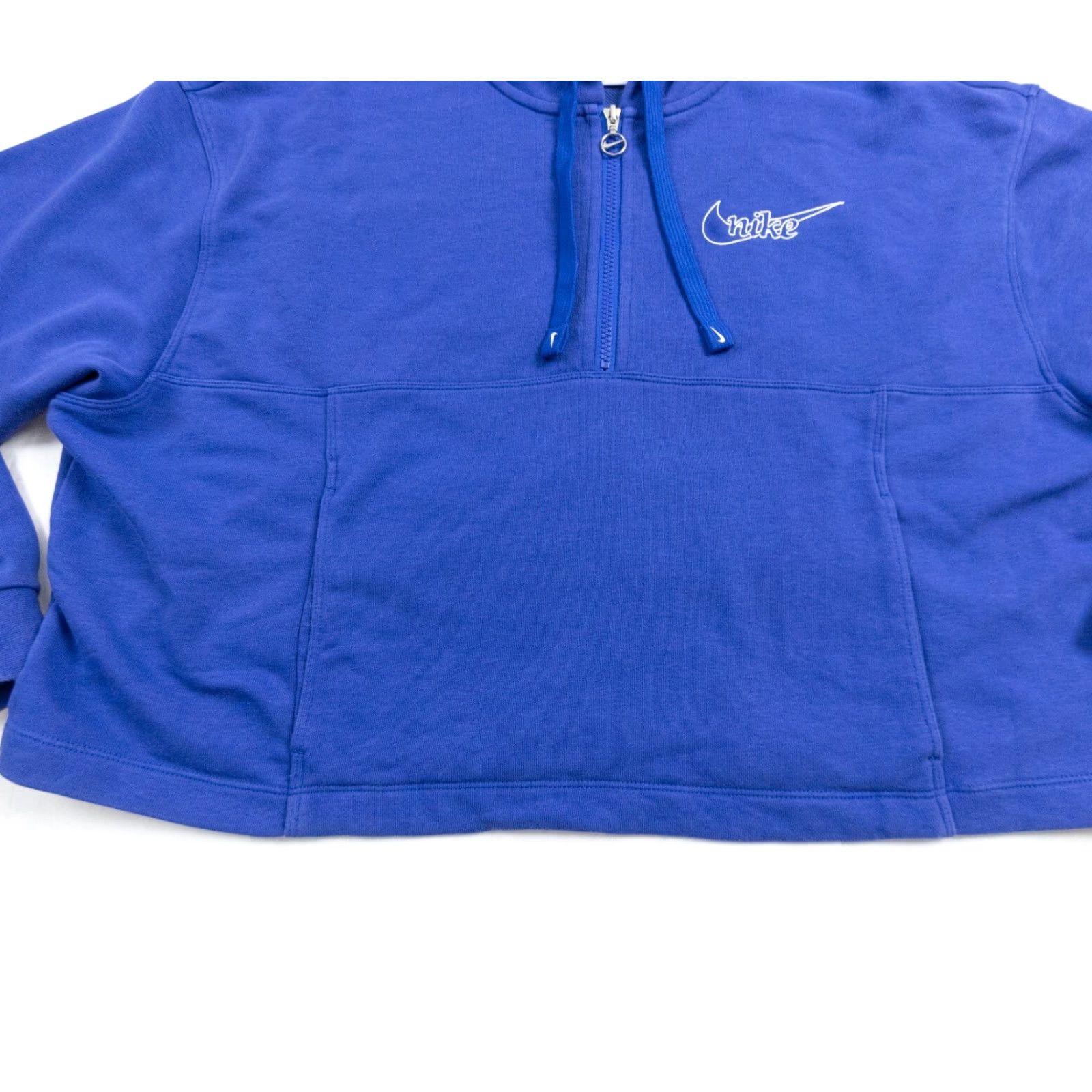 Nike Nike Dri-FIT Hoodie Womens Large Blue Get Fit Sweatshirt Nike Size L / US 10 / IT 46 - 4 Thumbnail