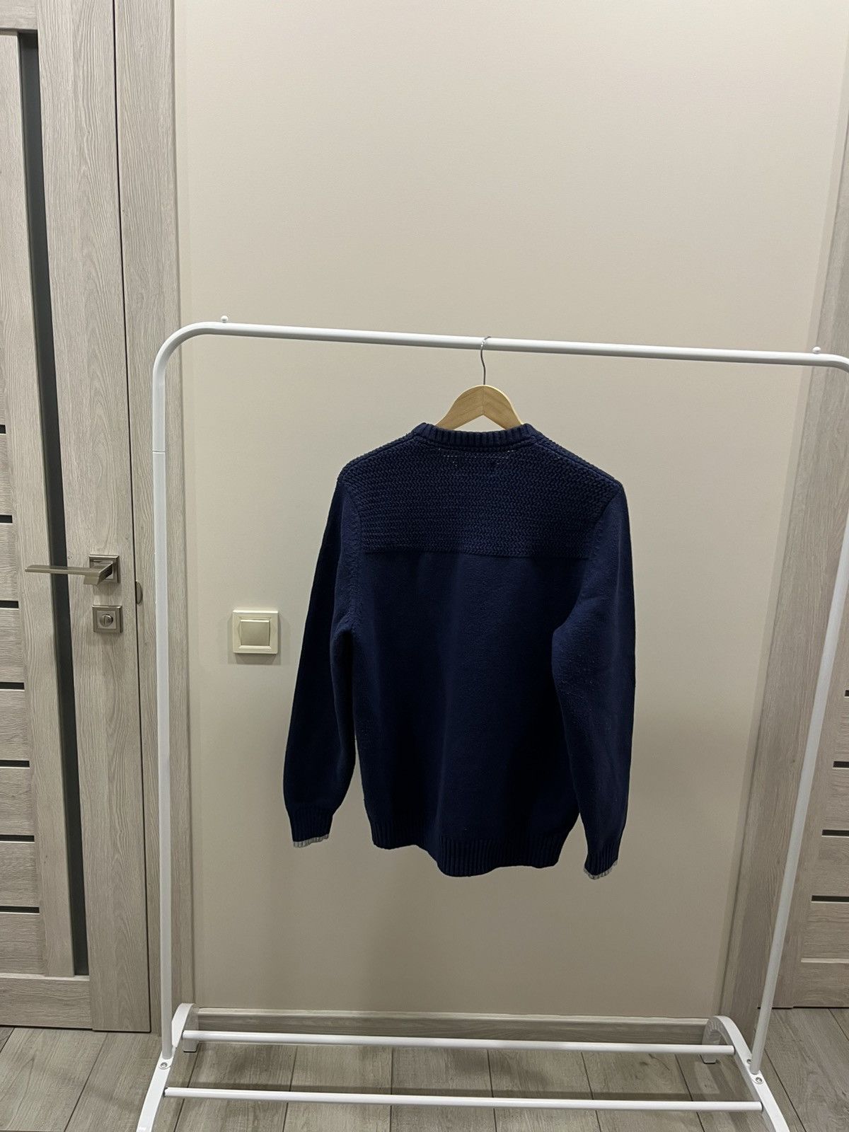 Barbour Barbour Sweater Knit Pullover Small Logo Dark Blue size L Size US L / EU 52-54 / 3 - 3 Thumbnail