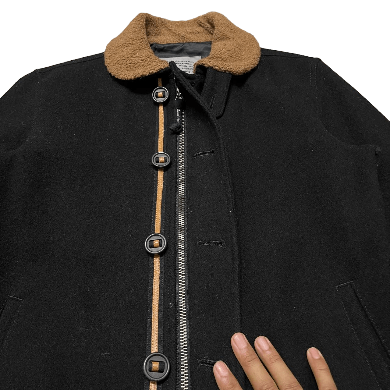 Journal Standard Vintage Journal Standard Wool Jacket N1 Deck Style Military Size US M / EU 48-50 / 2 - 5 Thumbnail