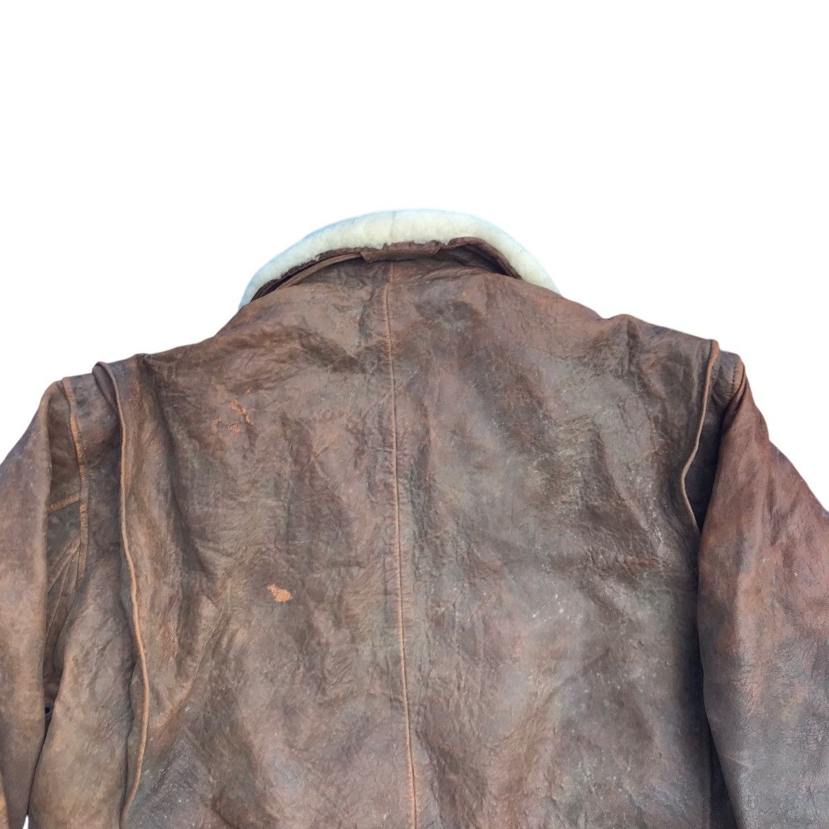 Avirex Robo Avirex Faux Fur Jacket Style WW II Leather Jacket Size US L / EU 52-54 / 3 - 8 Thumbnail