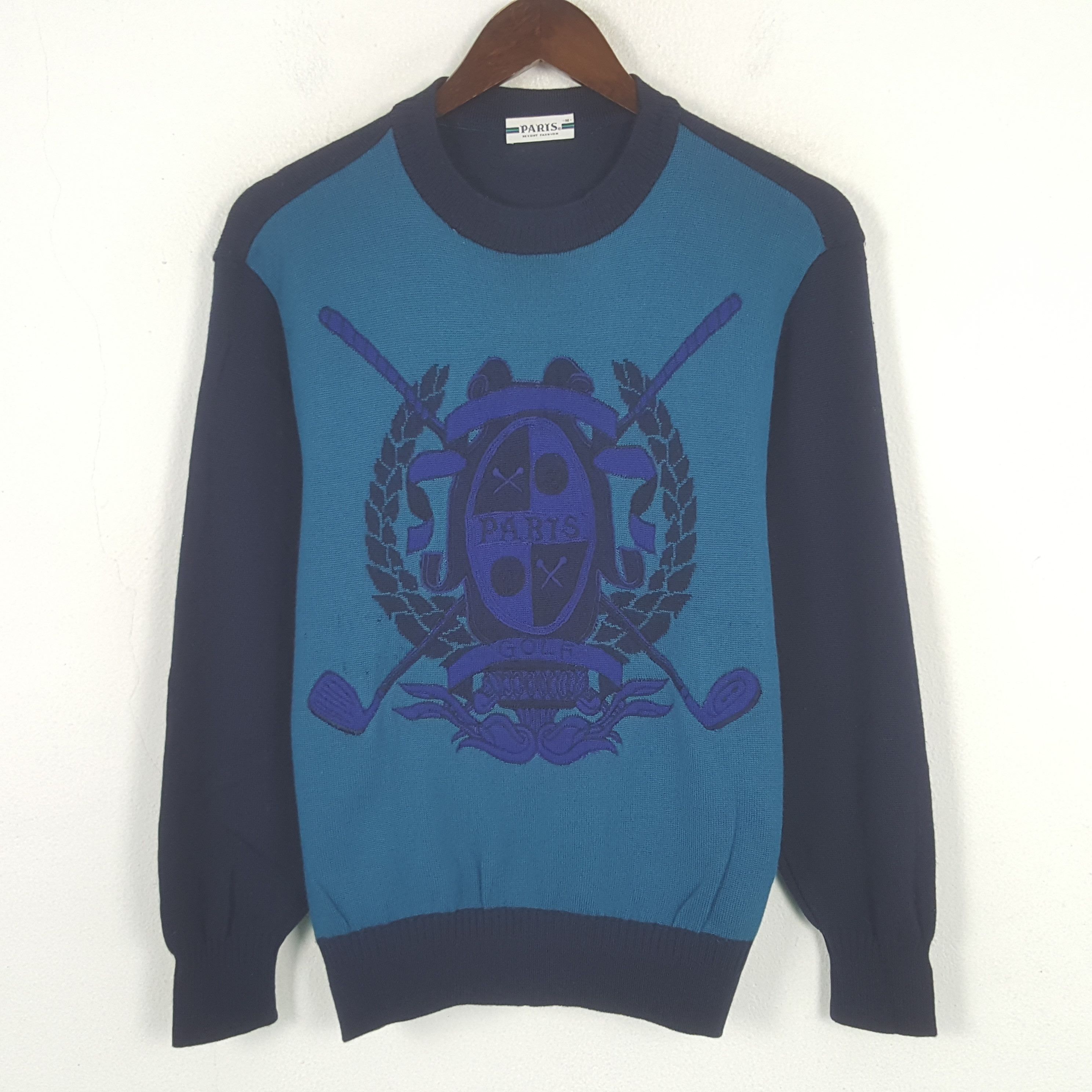 Vintage Vintage Paris Golf Sweatshirt Size S / US 4 / IT 40 - 1 Thumbnail