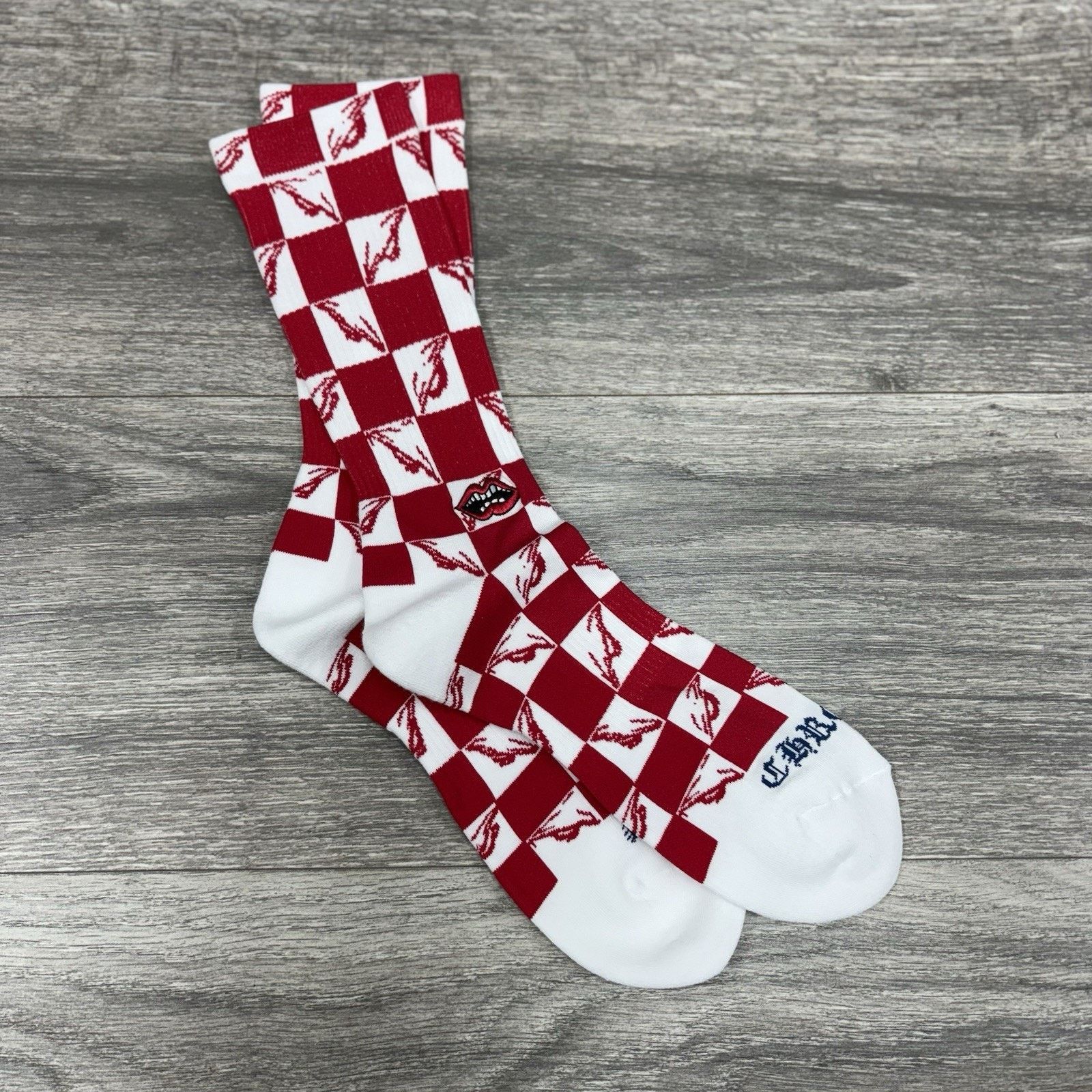 Chrome Hearts Chrome Hearts Matty Boy 99 Eye Socks ' Red ' | NEW! Size ONE SIZE - 3 Thumbnail