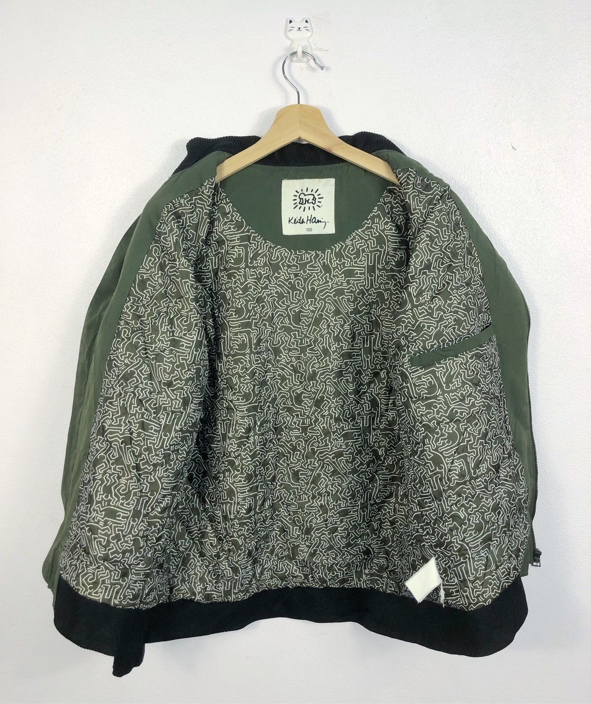 Keith Haring Rare Vintage Keith Haring Sunfaded Jacket Size US M / EU 48-50 / 2 - 11 Thumbnail