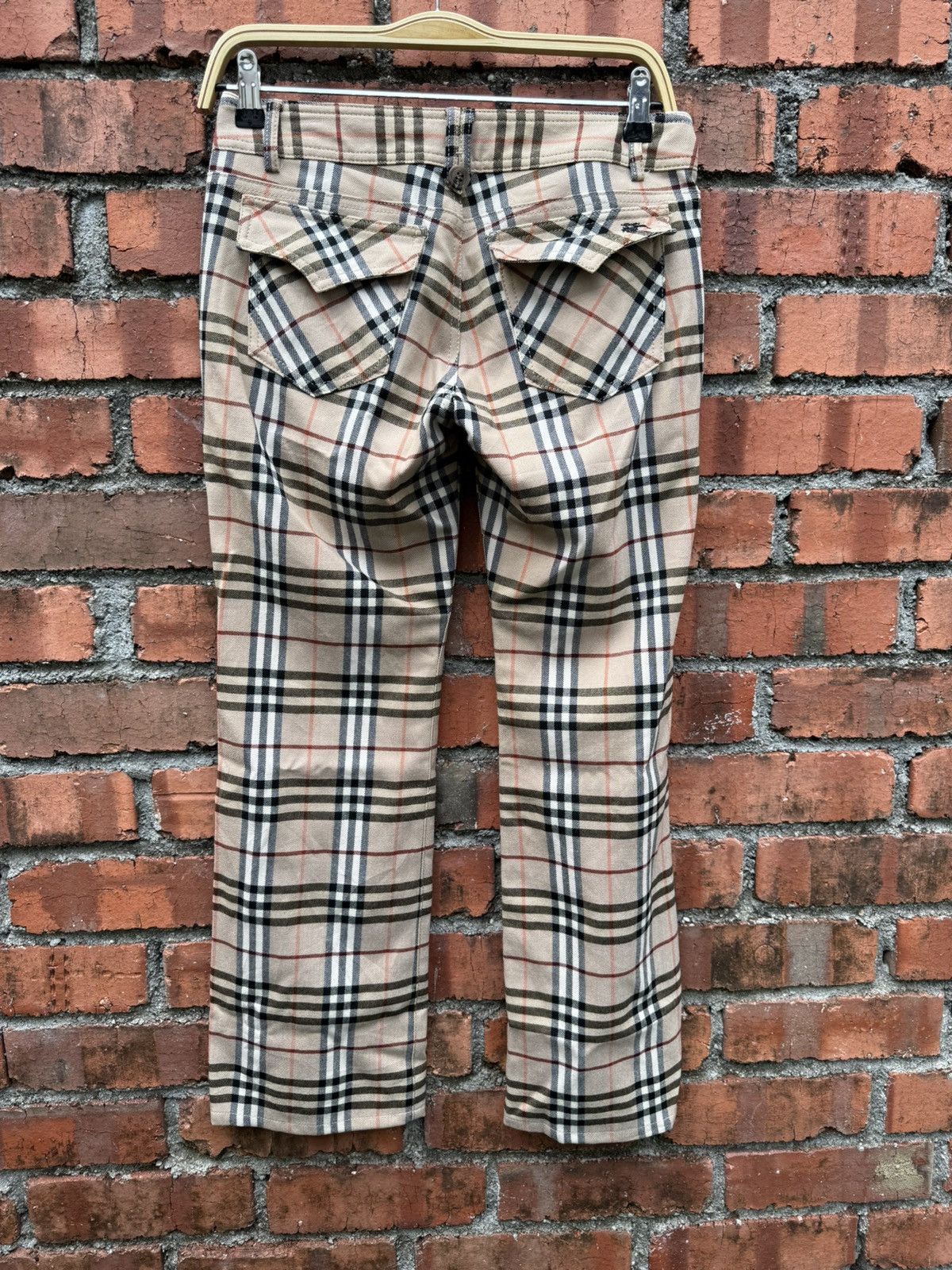 Burberry W30x27 Burberry checked blue label made in JAPAN Size 30" / US 8 / IT 44 - 2 Thumbnail