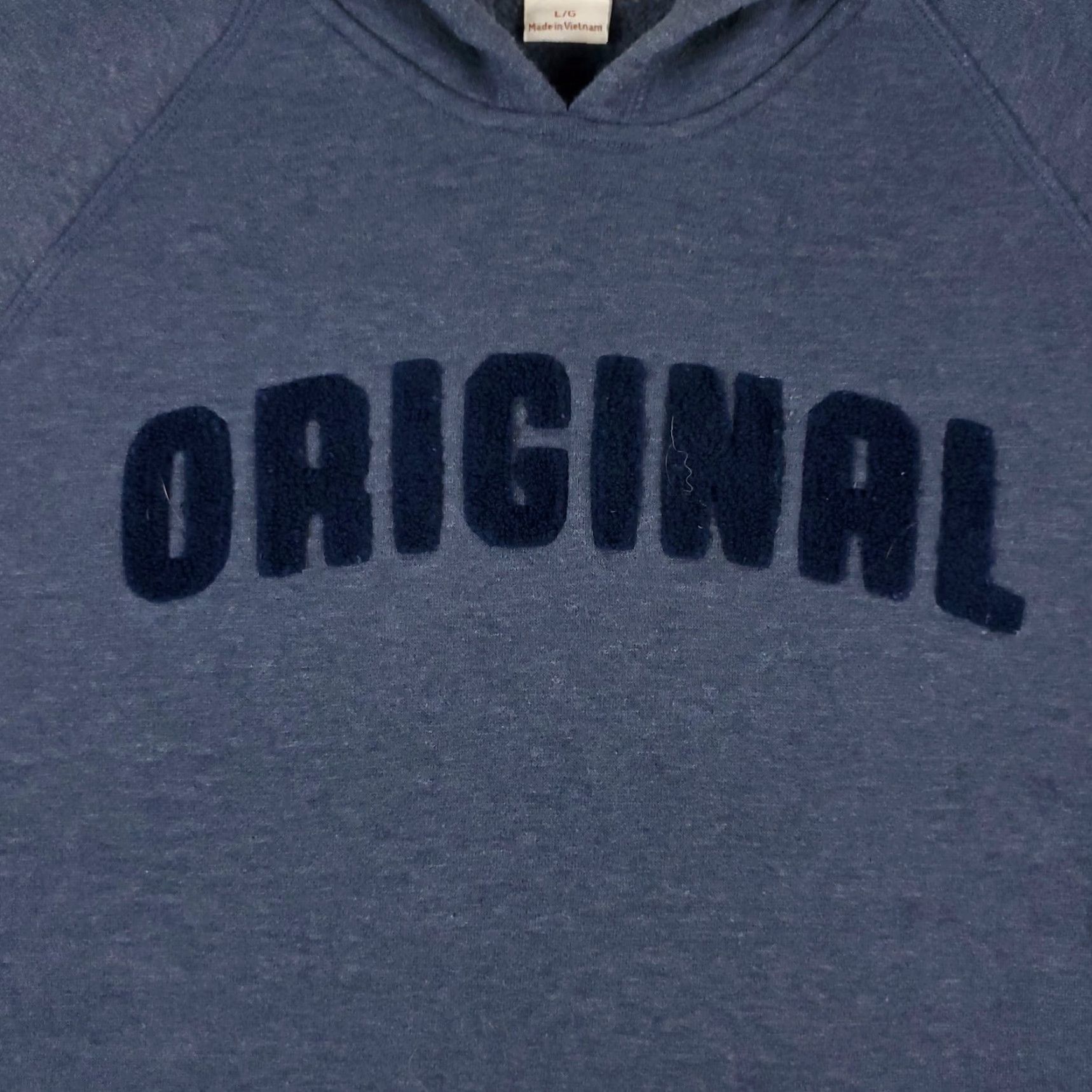 Original Penguin VINTAGE Original Penguin Hoodie Mens Large Pullover Sweater Long Sleeve Gray Knit Logo Accents Sports 90s Size US L / EU 52-54 / 3 - 2 Thumbnail
