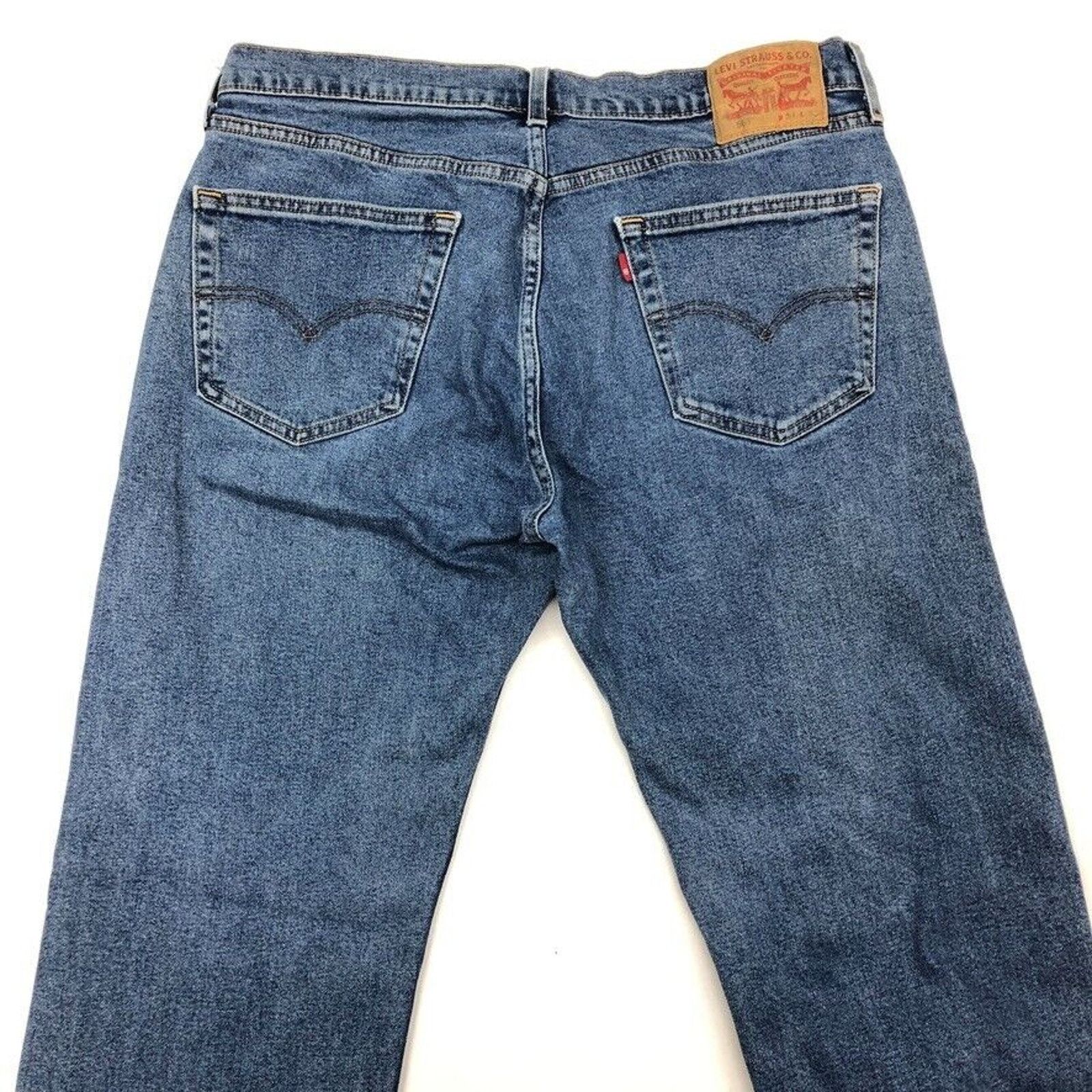 Levi's Levis 505 Blue Denim Jeans Size 34x32 Mens Pants Casual B7 Size US 34 / EU 50 - 8 Thumbnail
