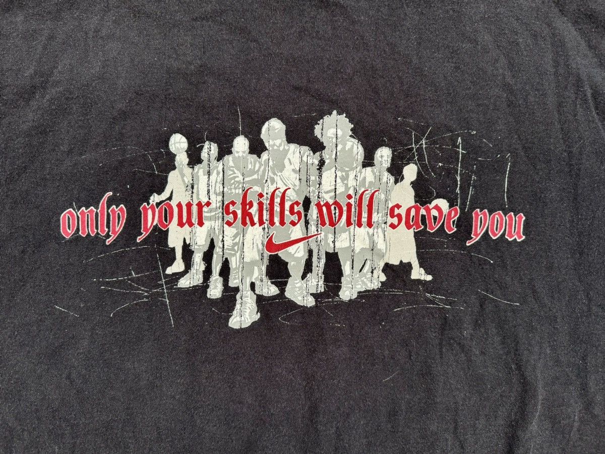 Nike × Vintage Nike Battlegrounds Vintage Black T-shirt Size US L / EU 52-54 / 3 - 3 Thumbnail