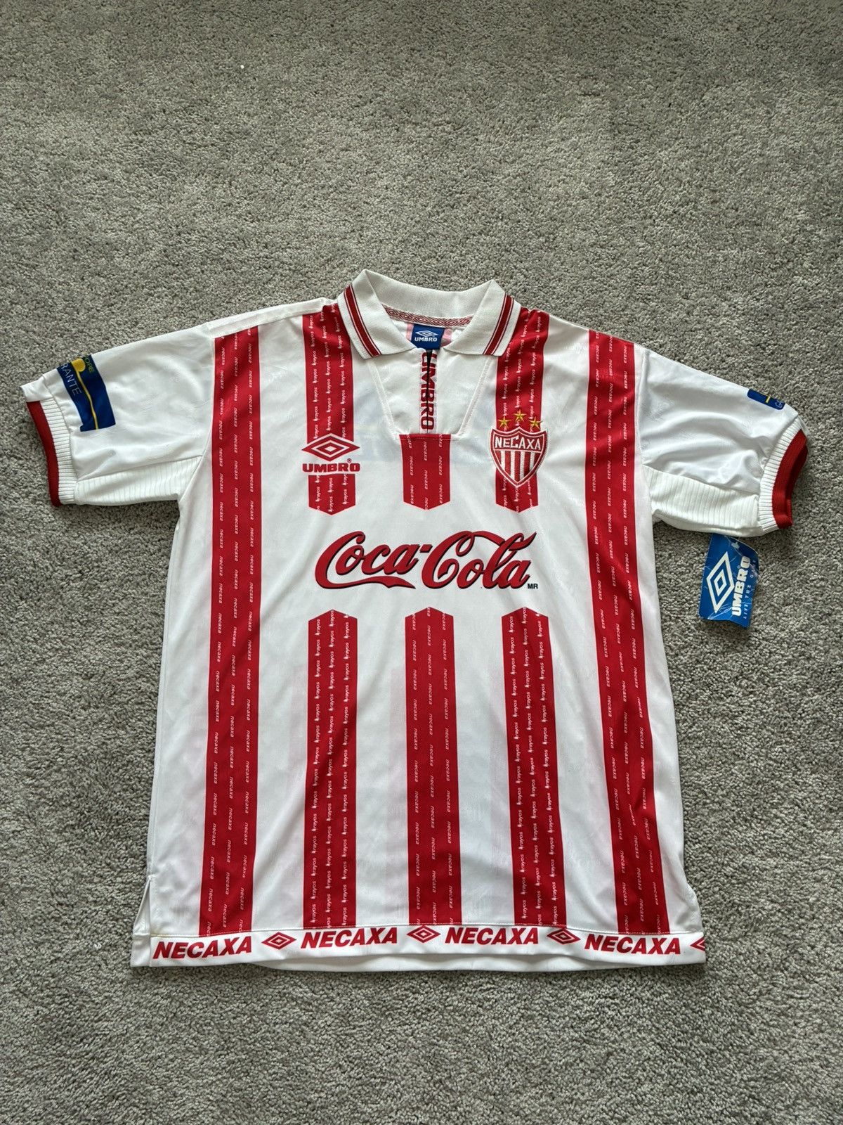 Umbro 1998 Necaxa Home Kit Size US XL / EU 56 / 4 - 1 Thumbnail