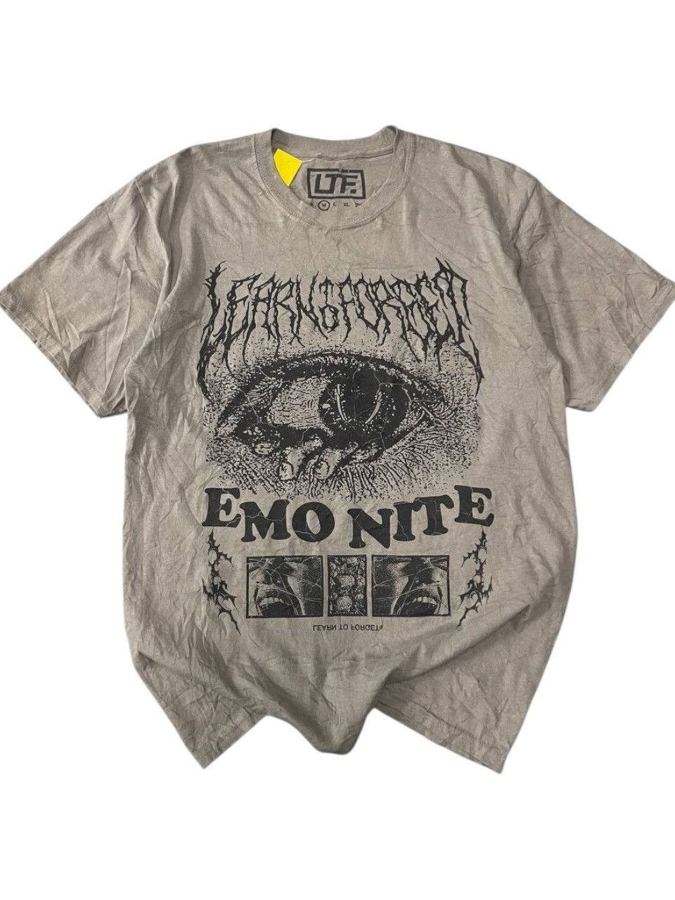 Band Tees VINTAGE EMO NITE *LEARN TO FORGET Size US M / EU 48-50 / 2 - 1 Thumbnail