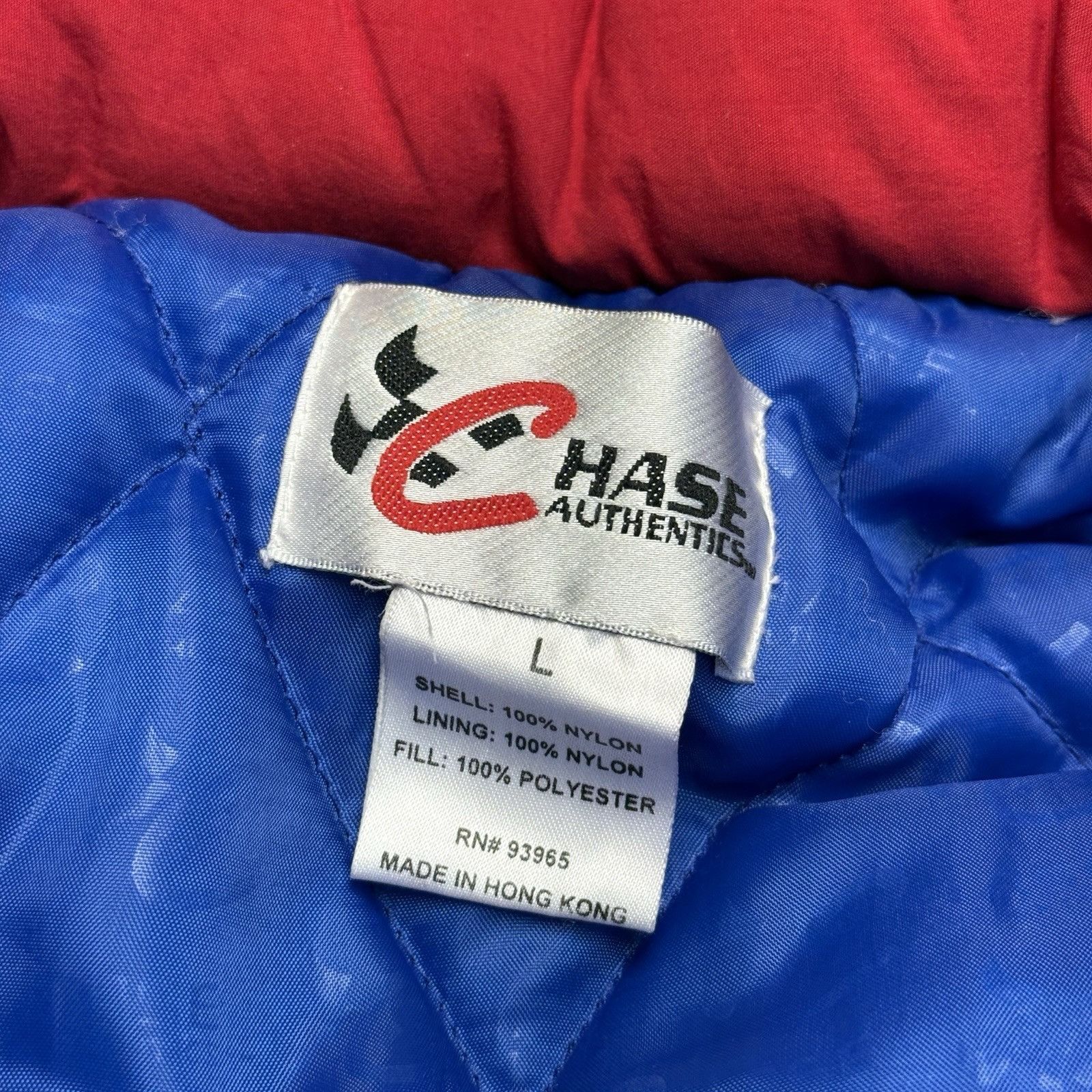 Chase Authentics × NASCAR × Vintage Vintage Dale Jarret Nascar Jacket Mens Large Chase Aut Size US L / EU 52-54 / 3 - 8 Thumbnail