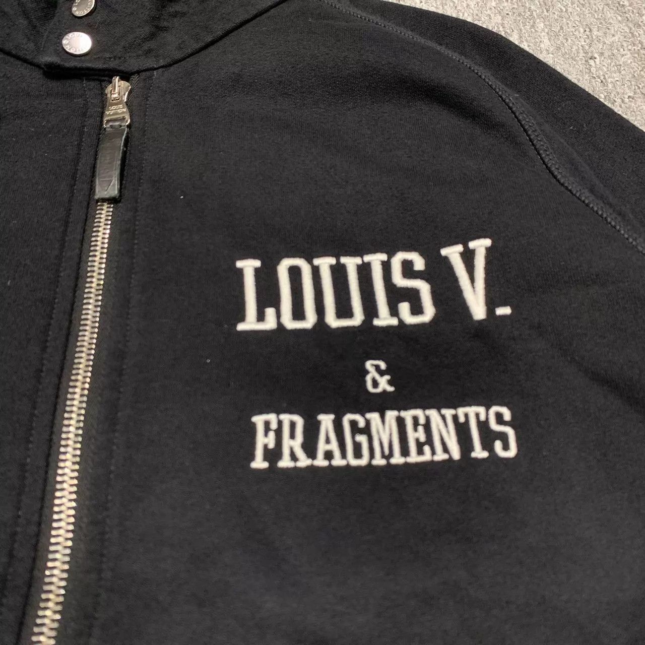 Louis Vuitton Lv x Fragment Design Black S Jacket (95 New) Size US S / EU 44-46 / 1 - 7 Thumbnail