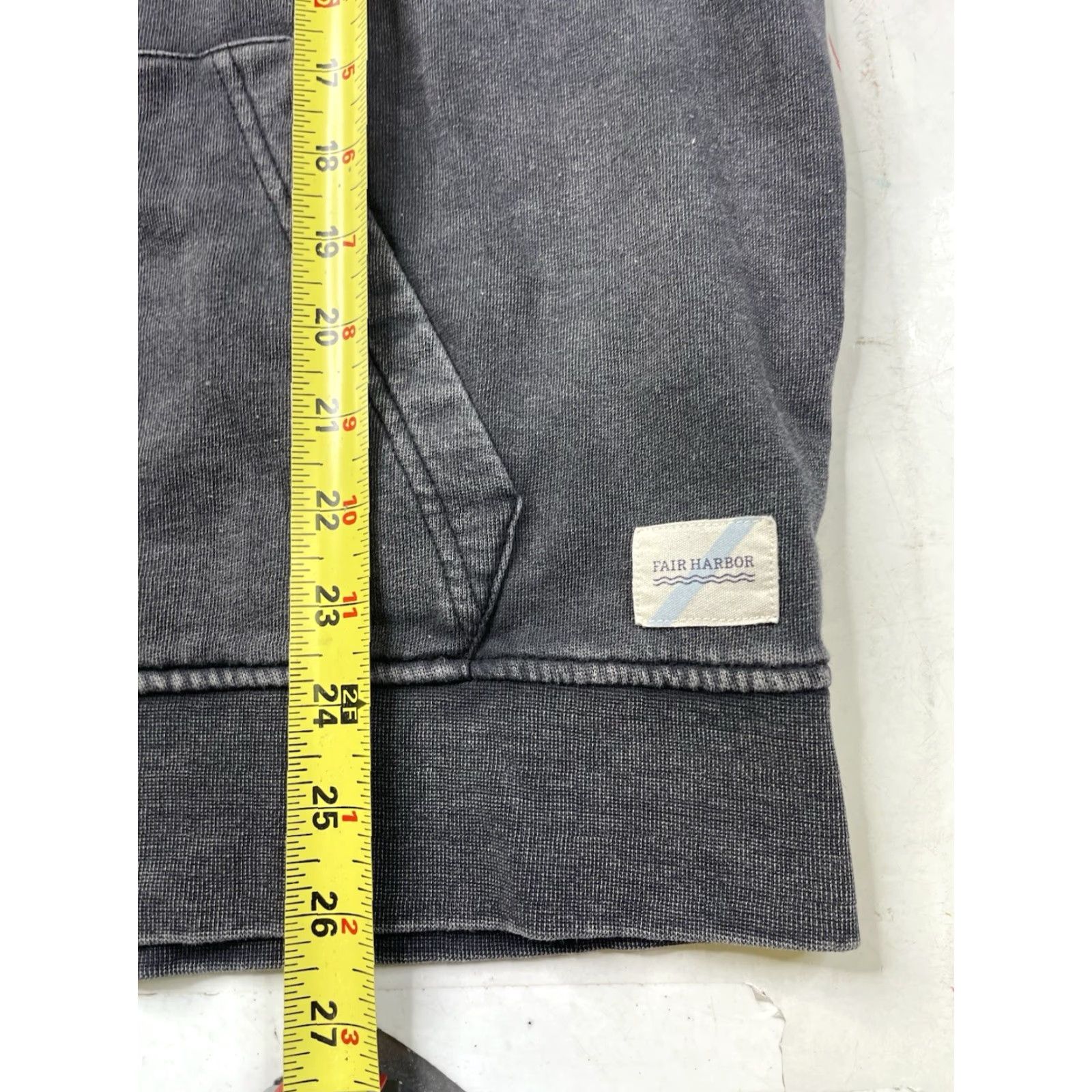 Vintage Fair Harbor Saltaire Full Zip Mens M Gray Garment Dyed Hoodie Sweatshirt Size US M / EU 48-50 / 2 - 3 Thumbnail