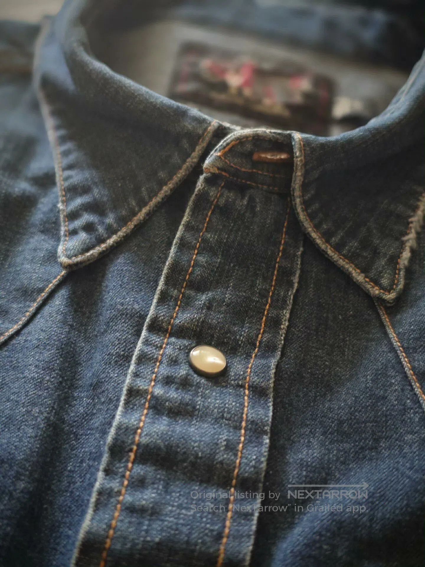 RRL Ralph Lauren Vintage RRL Denim Shirt (Discontinued). Size US S / EU 44-46 / 1 - 8 Thumbnail