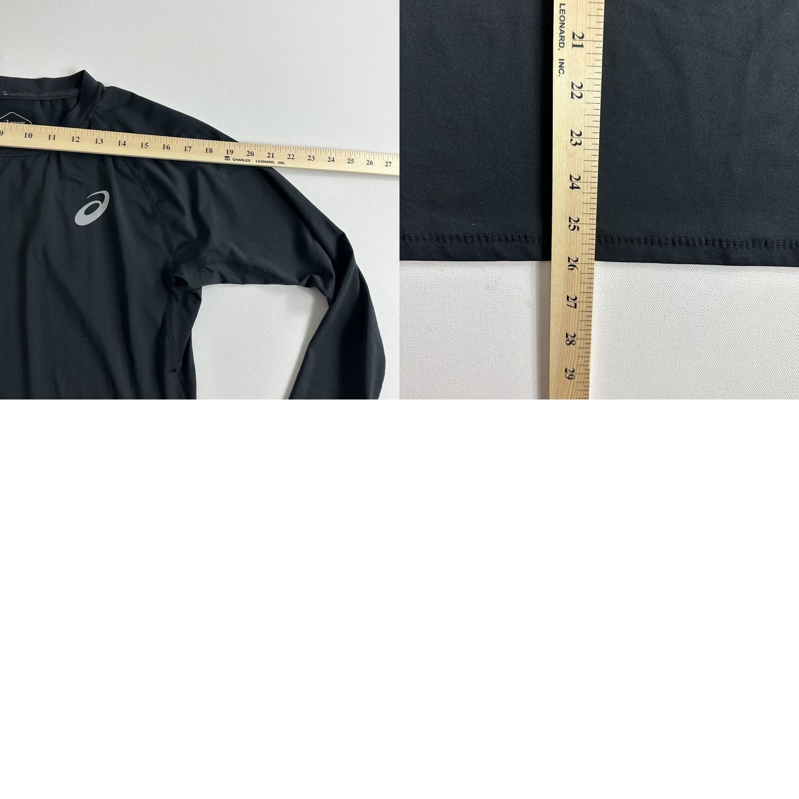 Asics ASICS Shirt Womens L Black Crewneck Long Sleeve Running Active Athletic Gym Train Size L / US 10 / IT 46 - 8 Thumbnail