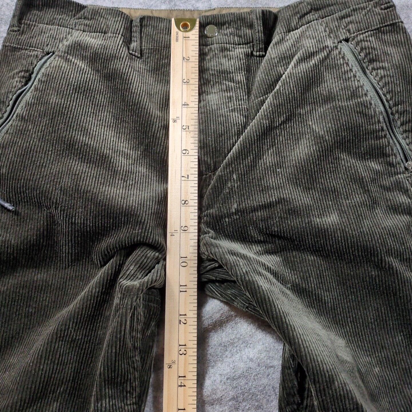 Beams Plus Beams Men Japanese Corduroy Pants M Dark Olive Japan Size US 32 / EU 48 - 5 Thumbnail