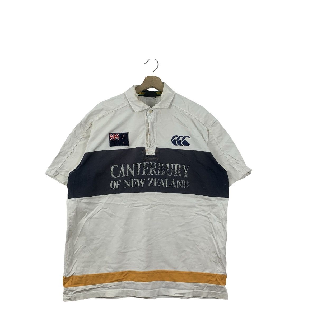 Canterbury of New Zealand Vintage CANTERBURY NEW ZEALAND Australia Rugby Team Tee Size US XXL / EU 58 / 5 - 3 Thumbnail