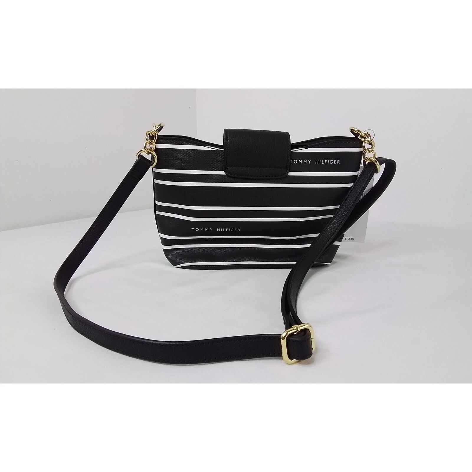 Tommy Hilfiger Tommy Hilfiger Purse NWT Black + White Size ONE SIZE - 6 Thumbnail