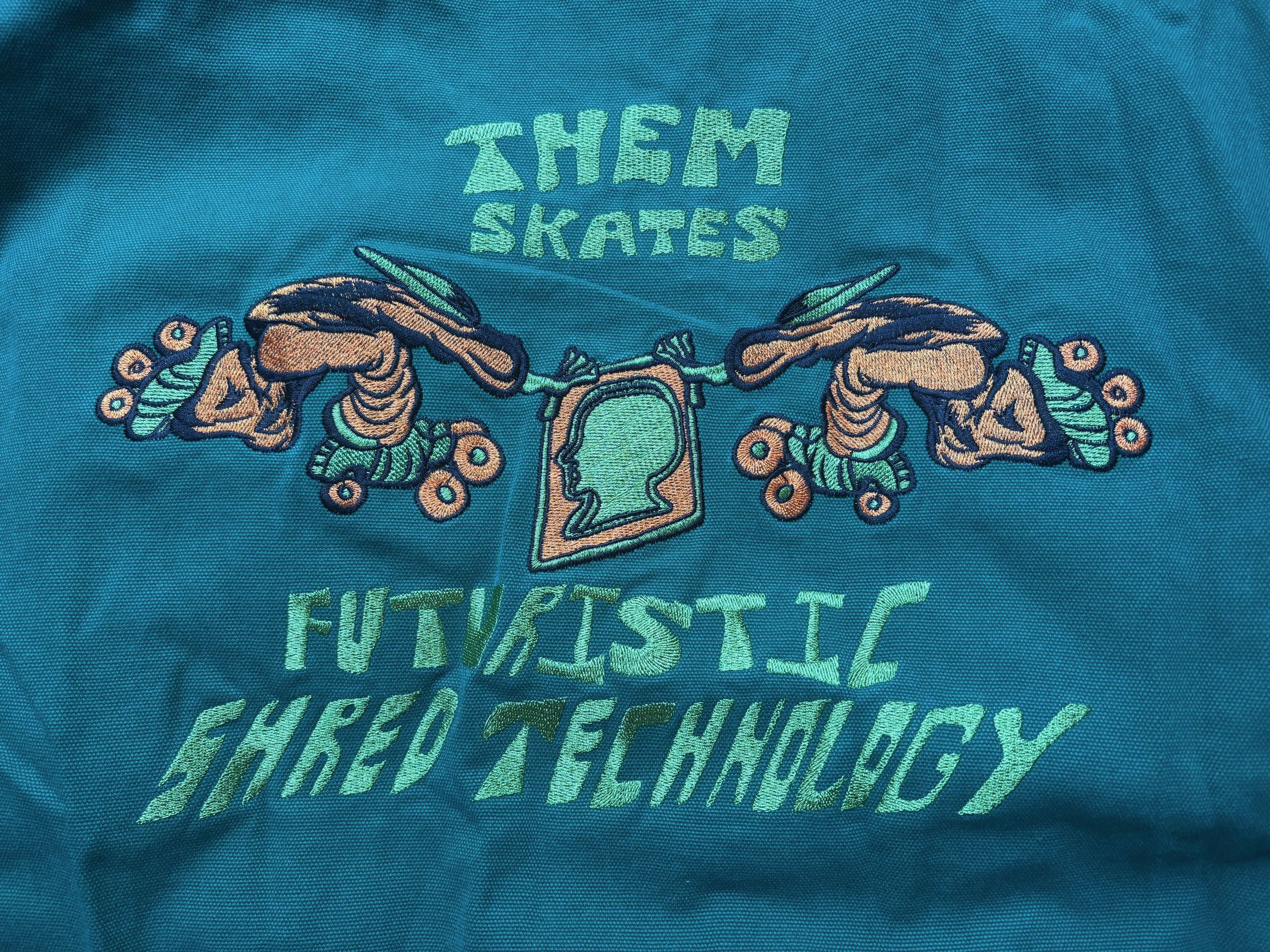 Brain Dead Brain Dead x Them Team Jacket, Green Medium Size US M / EU 48-50 / 2 - 8 Thumbnail