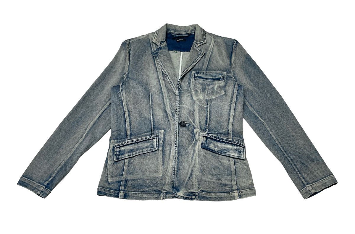 Japanese Brand × Vintage Vintage Japanese Brand Full Glow Denim Jacket 1990s Size US M / EU 48-50 / 2 - 1 Thumbnail